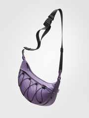 Dunebluff - Portable Crescent Canvas Crossbody Waist Bag