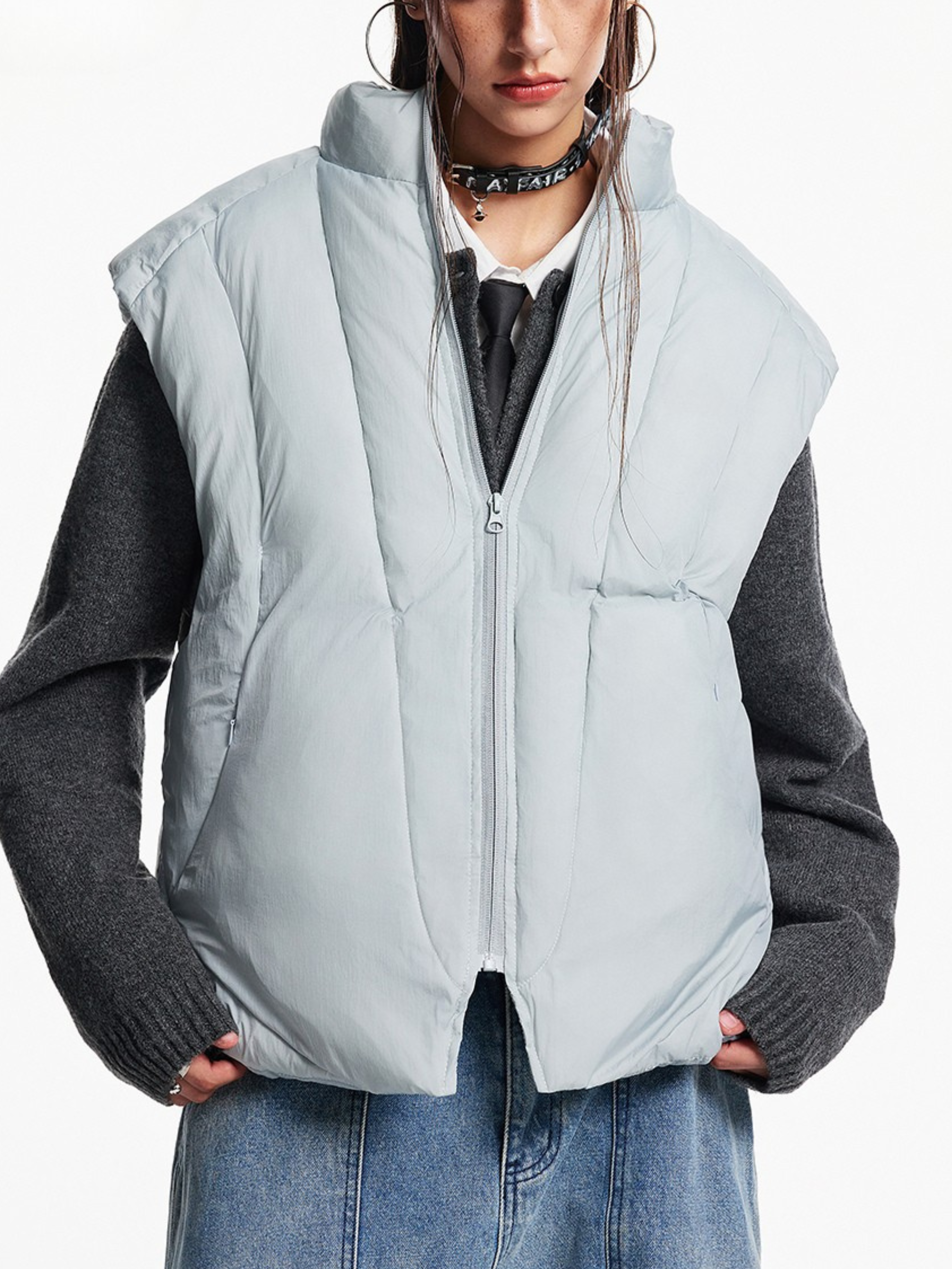 Outback - Unisex Lightweight Stand-Collar Padded Vest