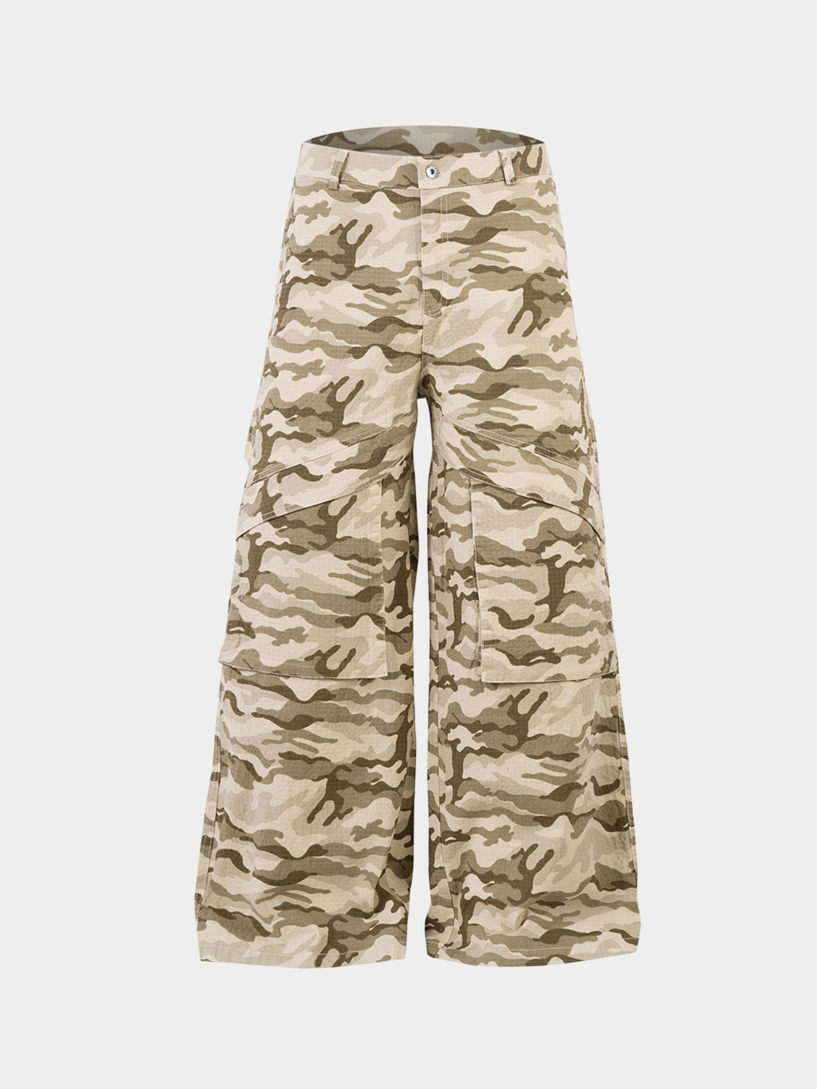 HeatLamp - Men's Loose Camo Wide-Leg Pants GONGGAR SPORTS
