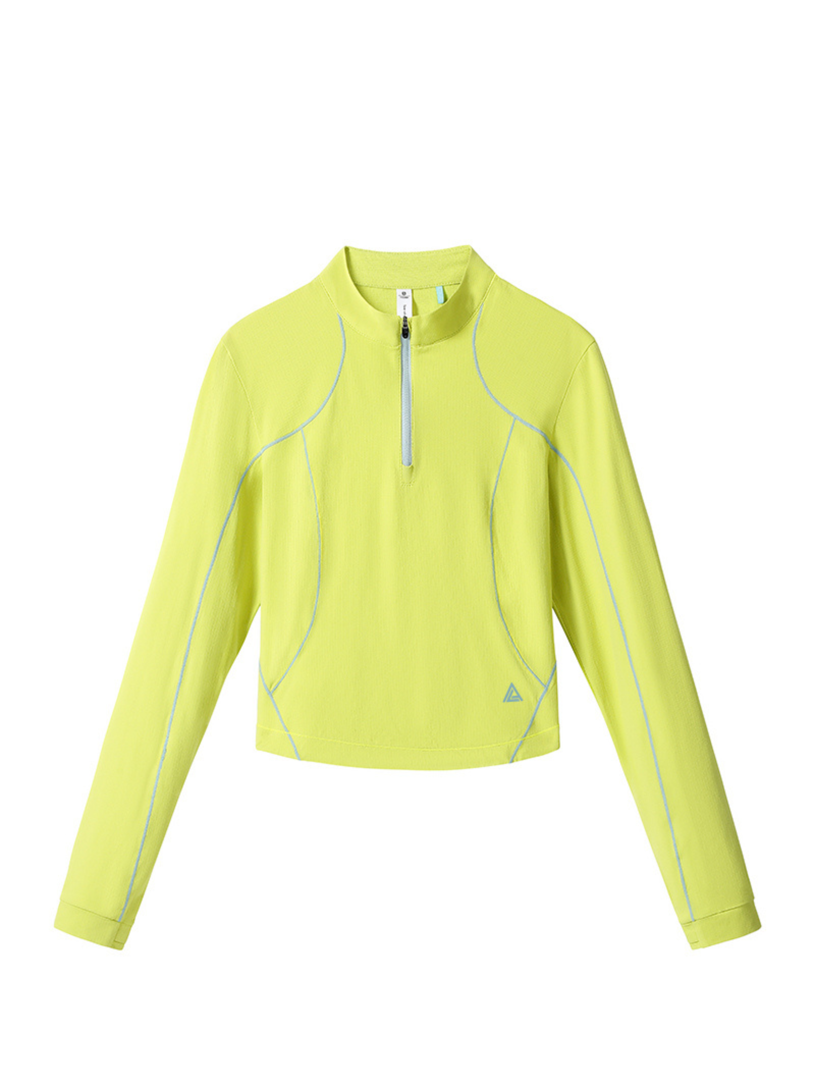 Frostthorn - Women's Half-Zip Mock Neck Yoga & Training Long Sleeve Tee