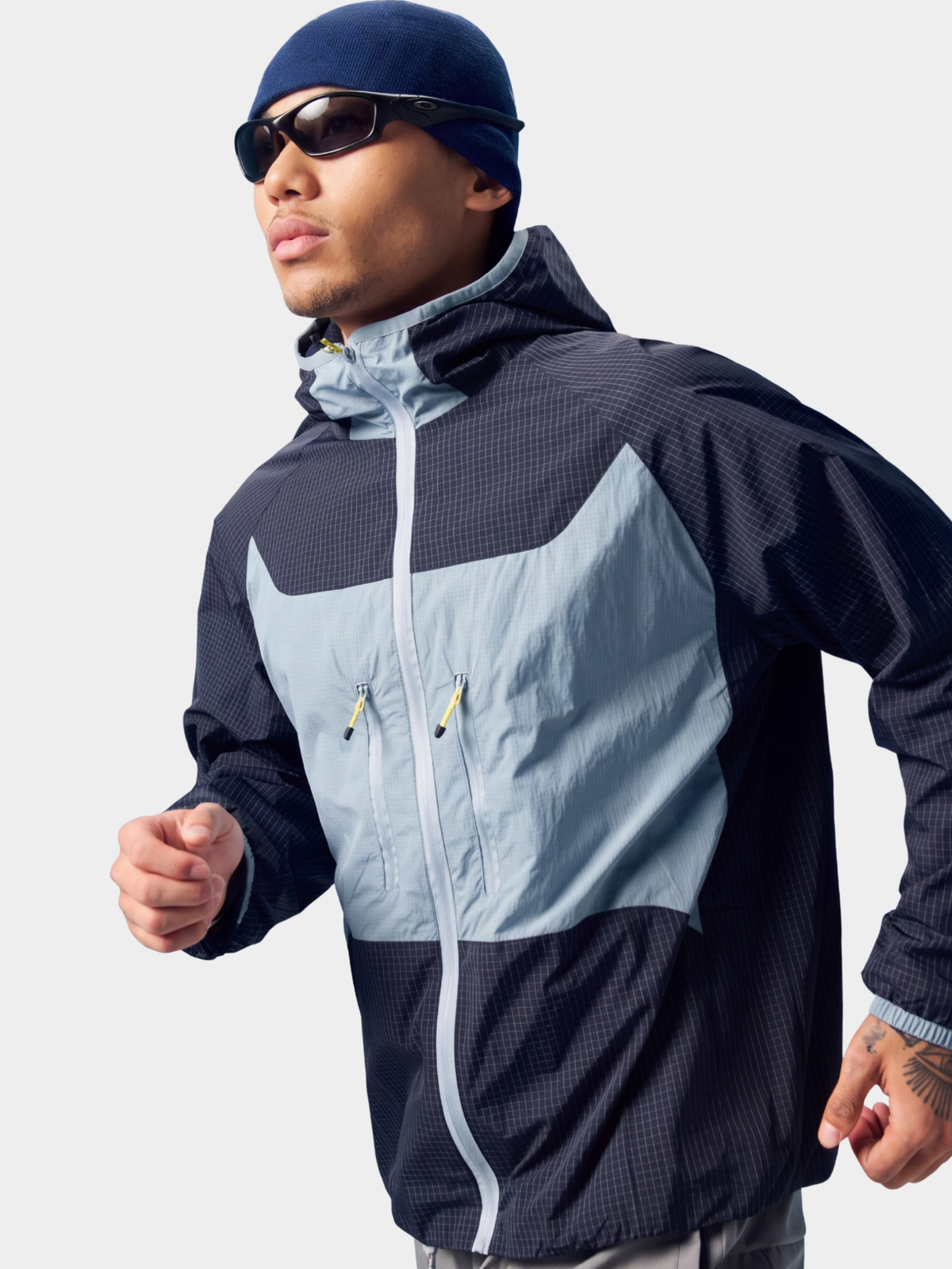 LiteVeil - Water-Repellent Lightweight Breathable Color-Block Jacket