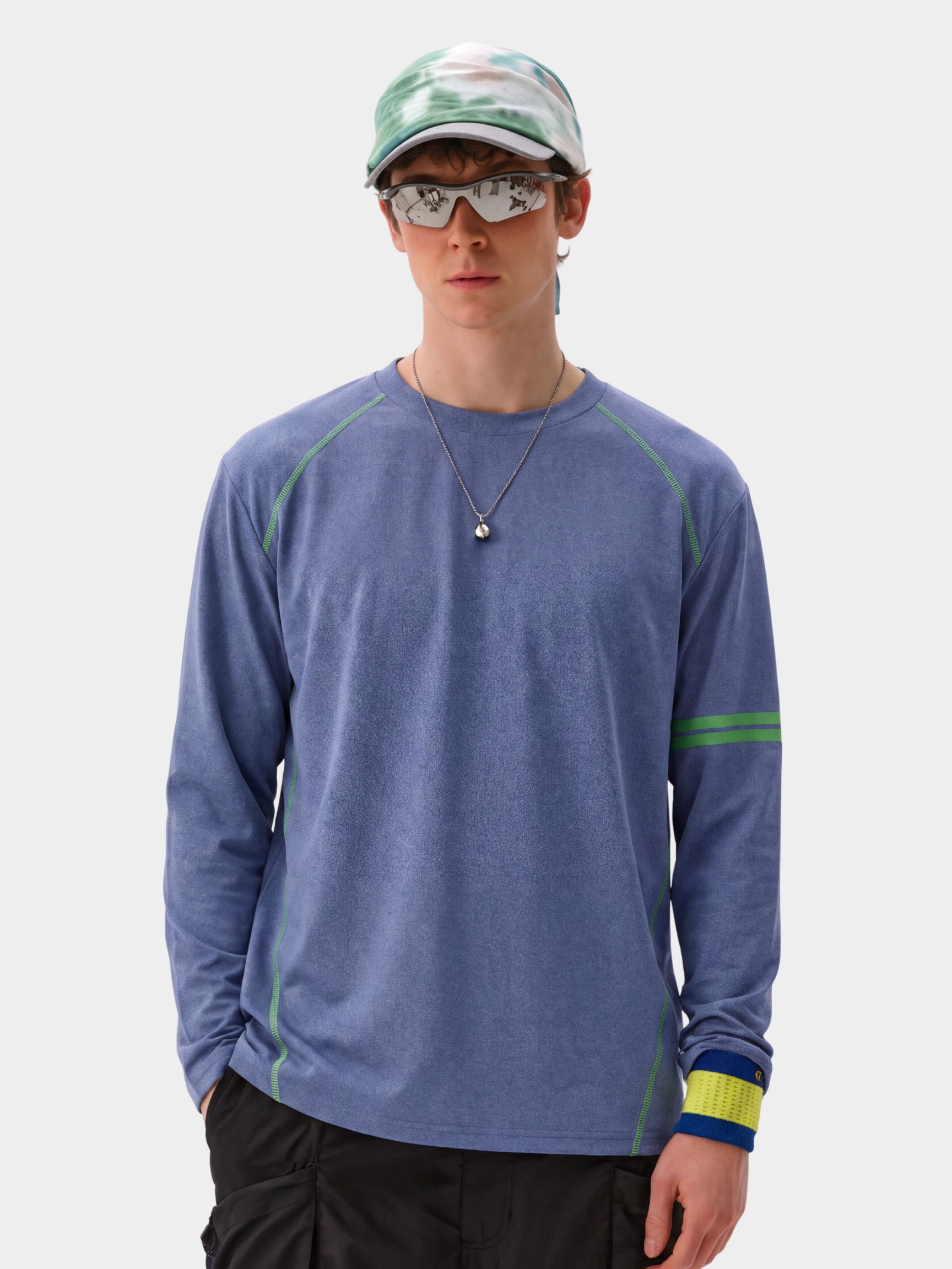 QuietMove - Unisex Crew Neck Long Sleeve Athletic T-Shirt
