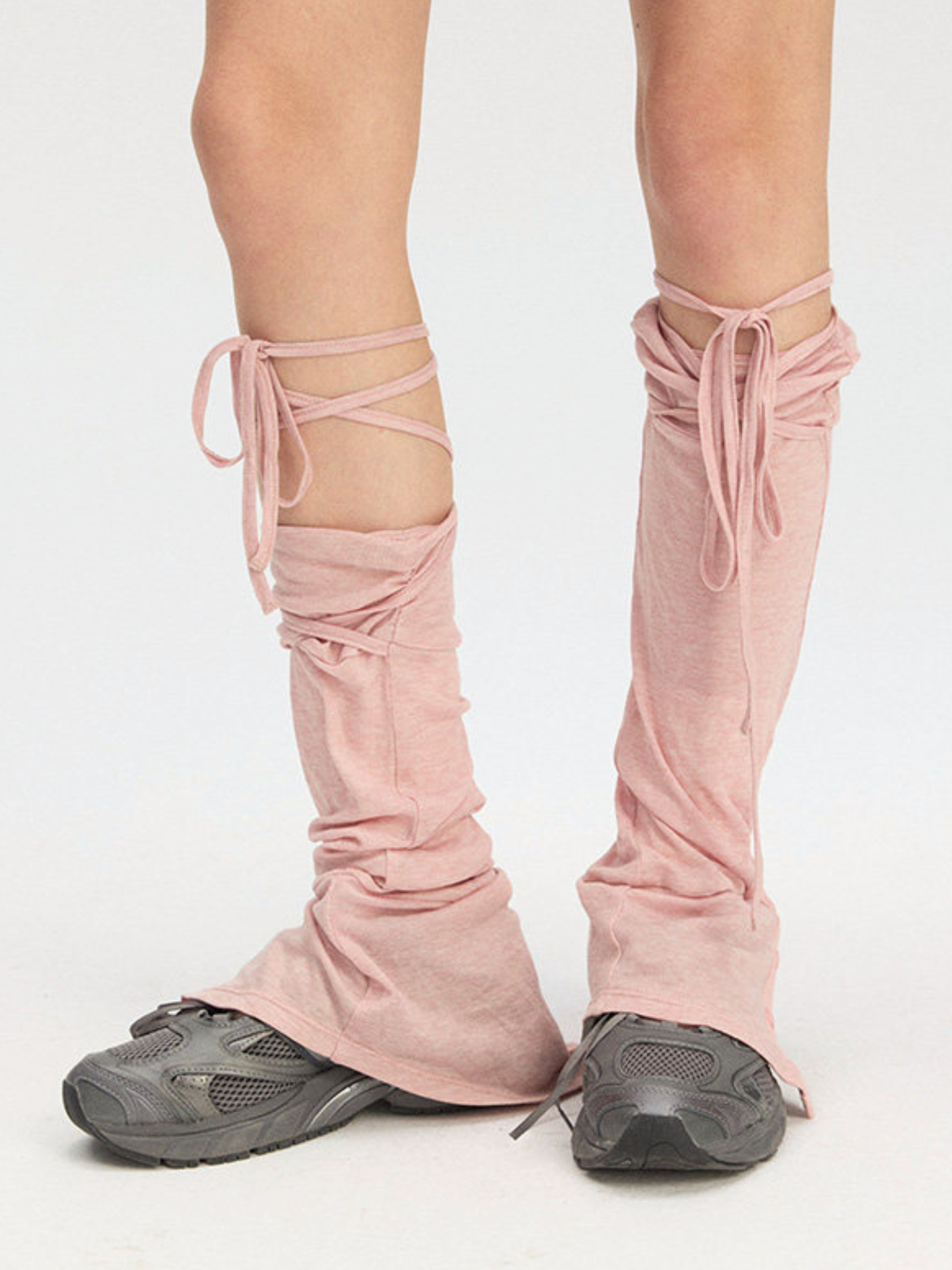 BellDrift - Women's Adjustable Tie-Up Flared Leg Warmers