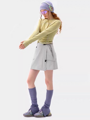 Summit - Women's Outdoor Water-repellent Soft Shell Loose Short Skirt