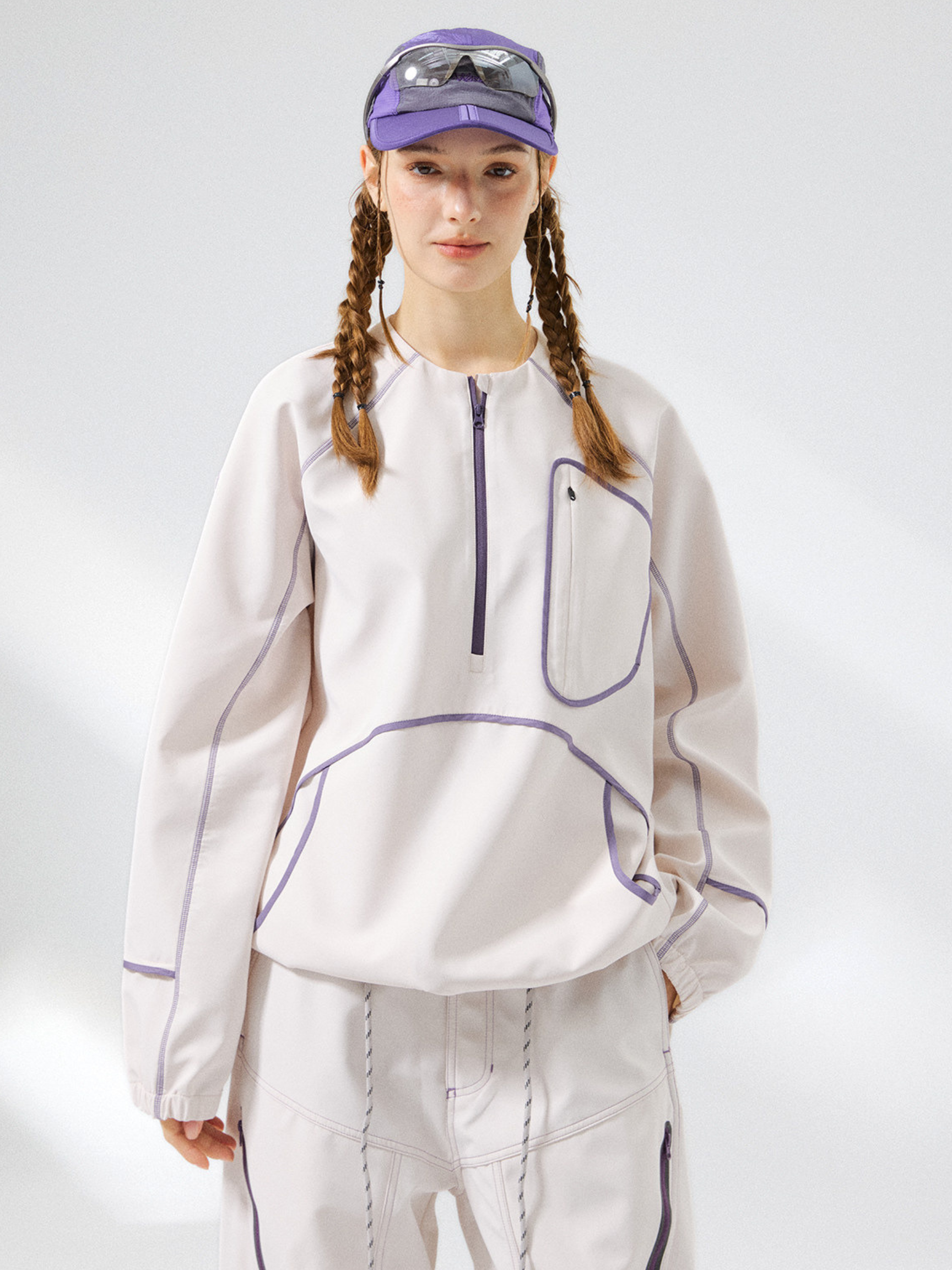 Feather - Functional Wind-Resistant Water-Repellent Pullover Jacket