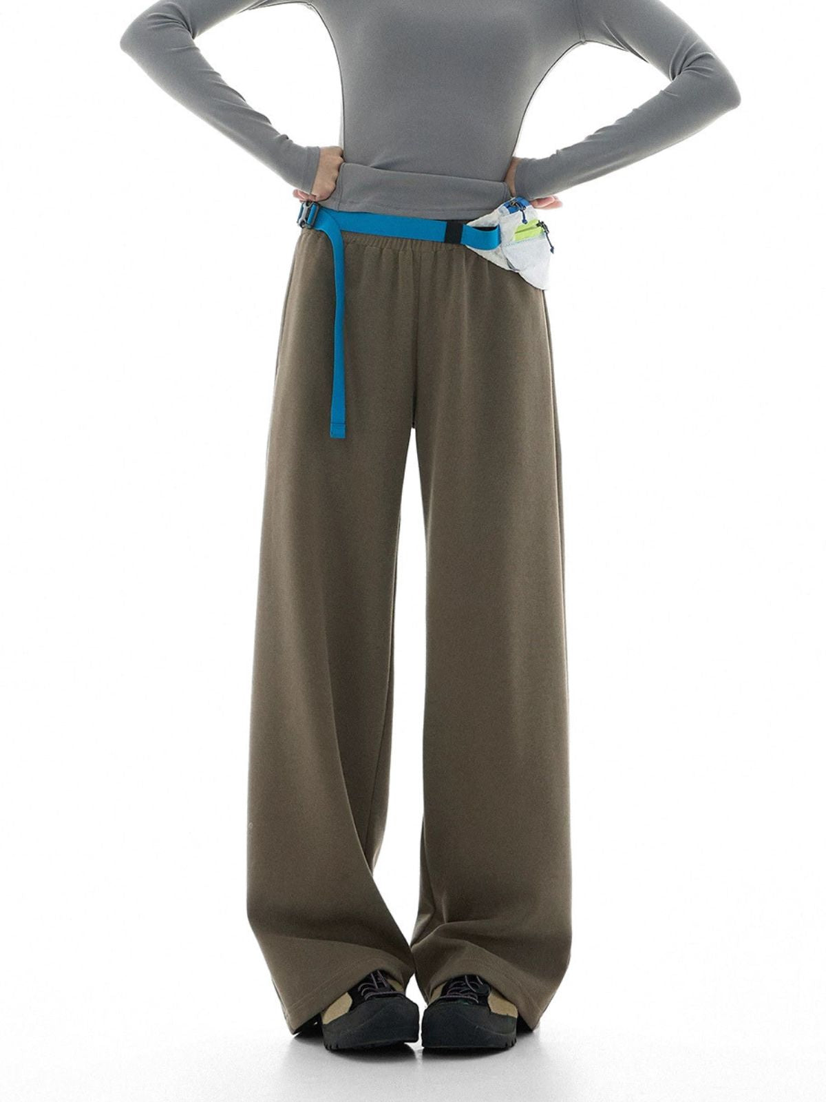 Nightsummit - Women's Soft & Smooth Draped Straight-Leg Sweatpants