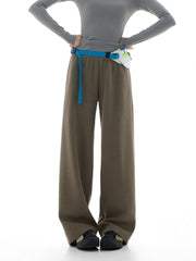 Nightsummit - Women's Soft & Smooth Draped Straight-Leg Sweatpants