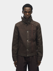 CampChair - Men's Canvas Stand Collar Jacket GONGGAR SPORTS