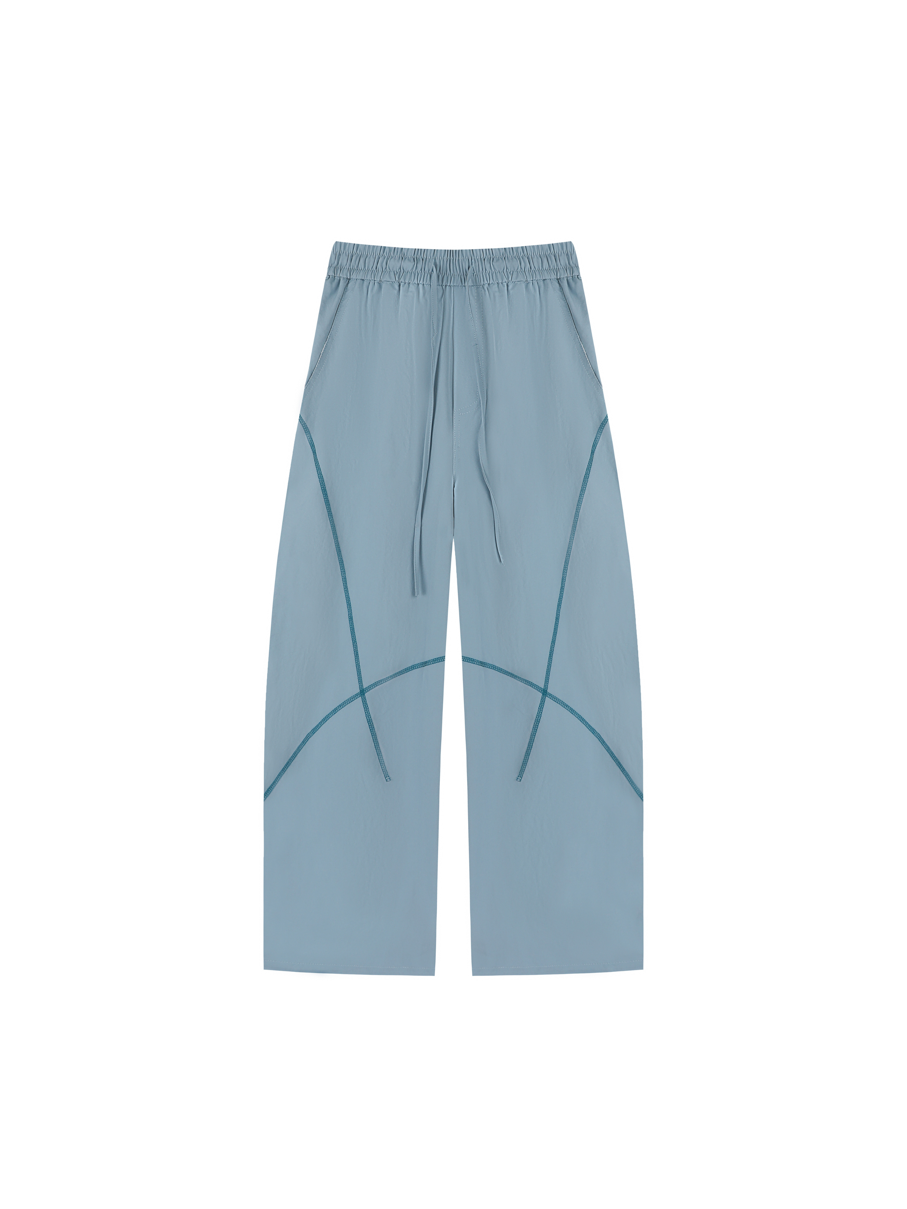 FrostDash - Unisex Loose Colorblock Hasso Stitch Pants