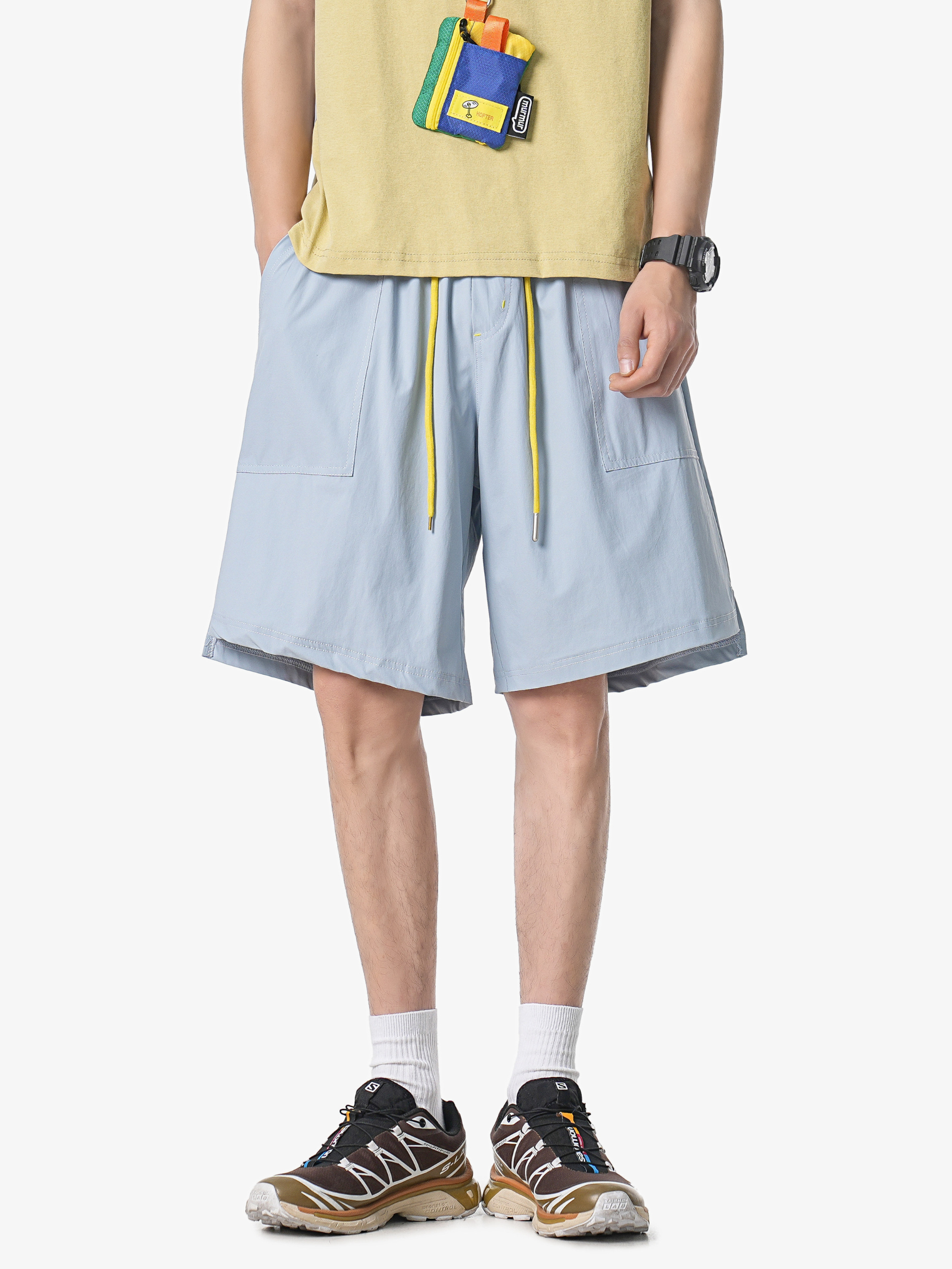 FrostShell - Cooling Breathable Wide-Leg Shorts