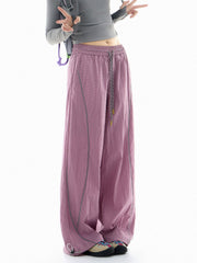 Shadetrek - Unisex Lightweight & Reflective Color-Block Wide-Leg Pants