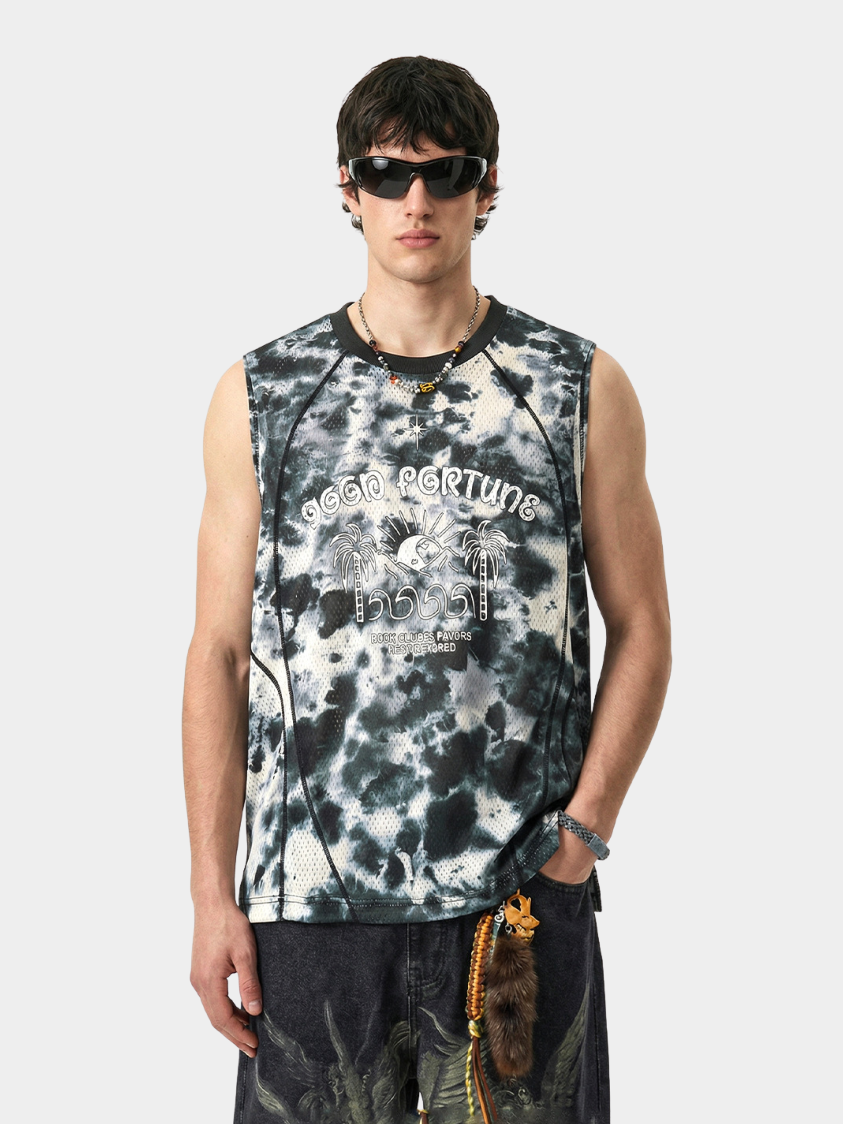 BlazeTrail - Unisex Digital Print Cooling & Quick-Dry Performance Tank