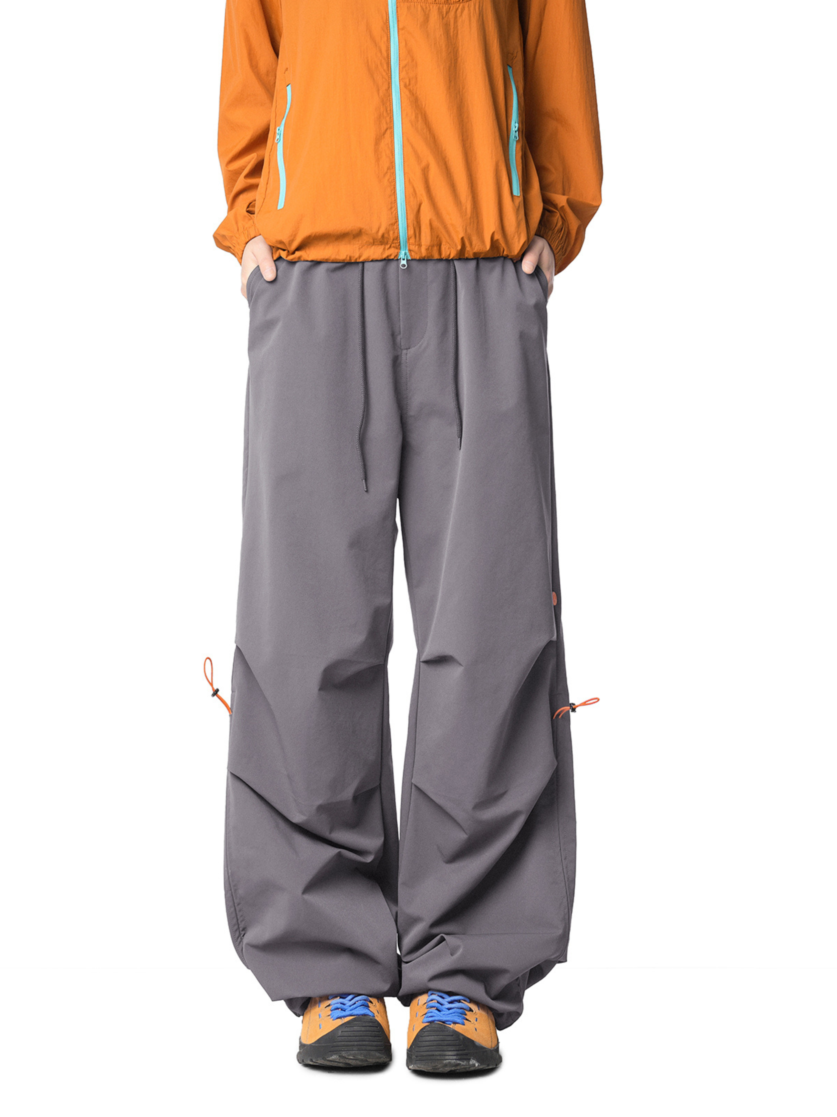 Firetrail - Women's Side Drawstring Ruched Cargo Pants