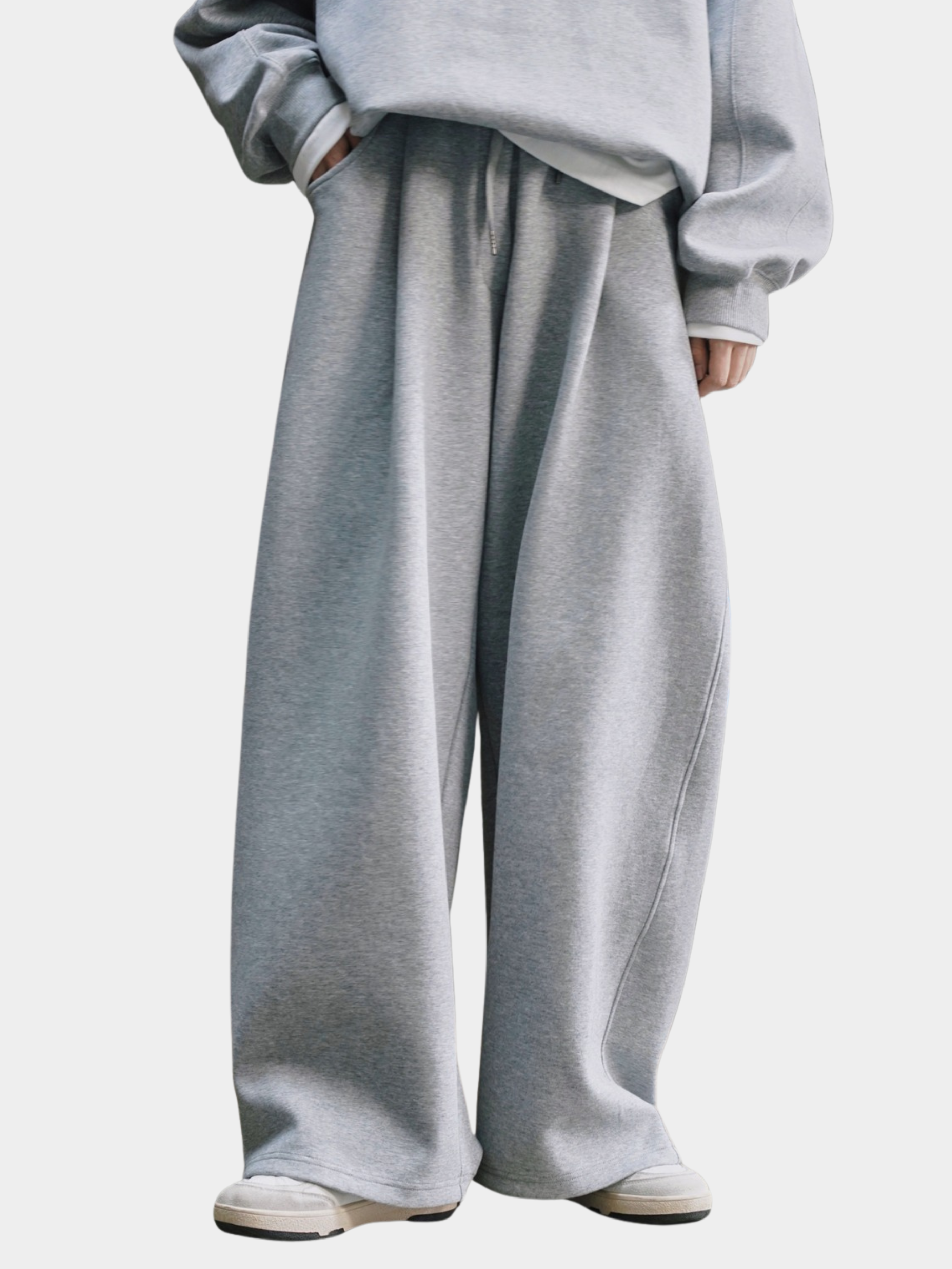 WolfView - Women's Air-Layer Loose-Fit Wide-Leg Sweatpants
