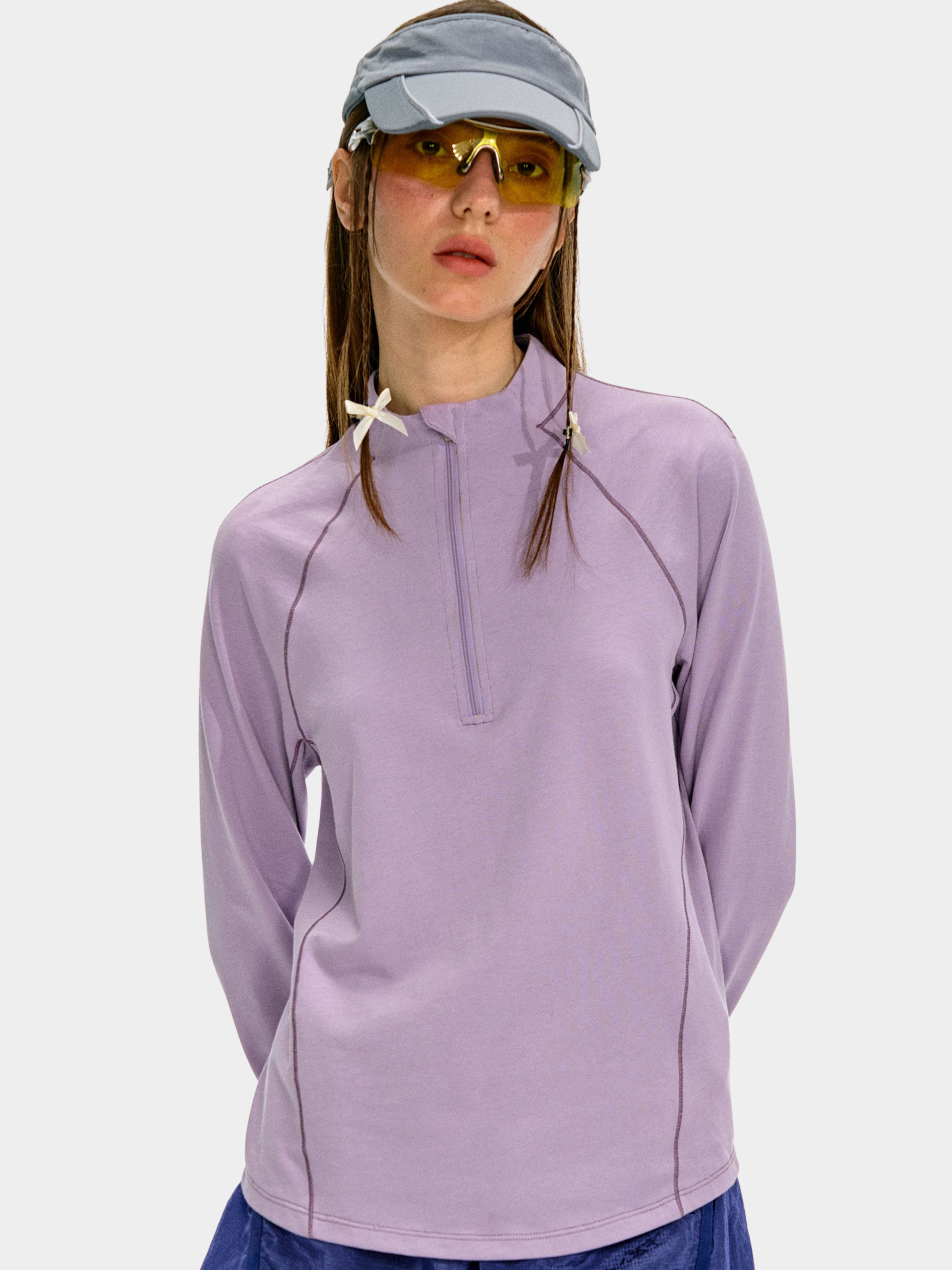 Caveflare - Women's UPF50+ Stand-Collar Long-Sleeve Sweatshirt