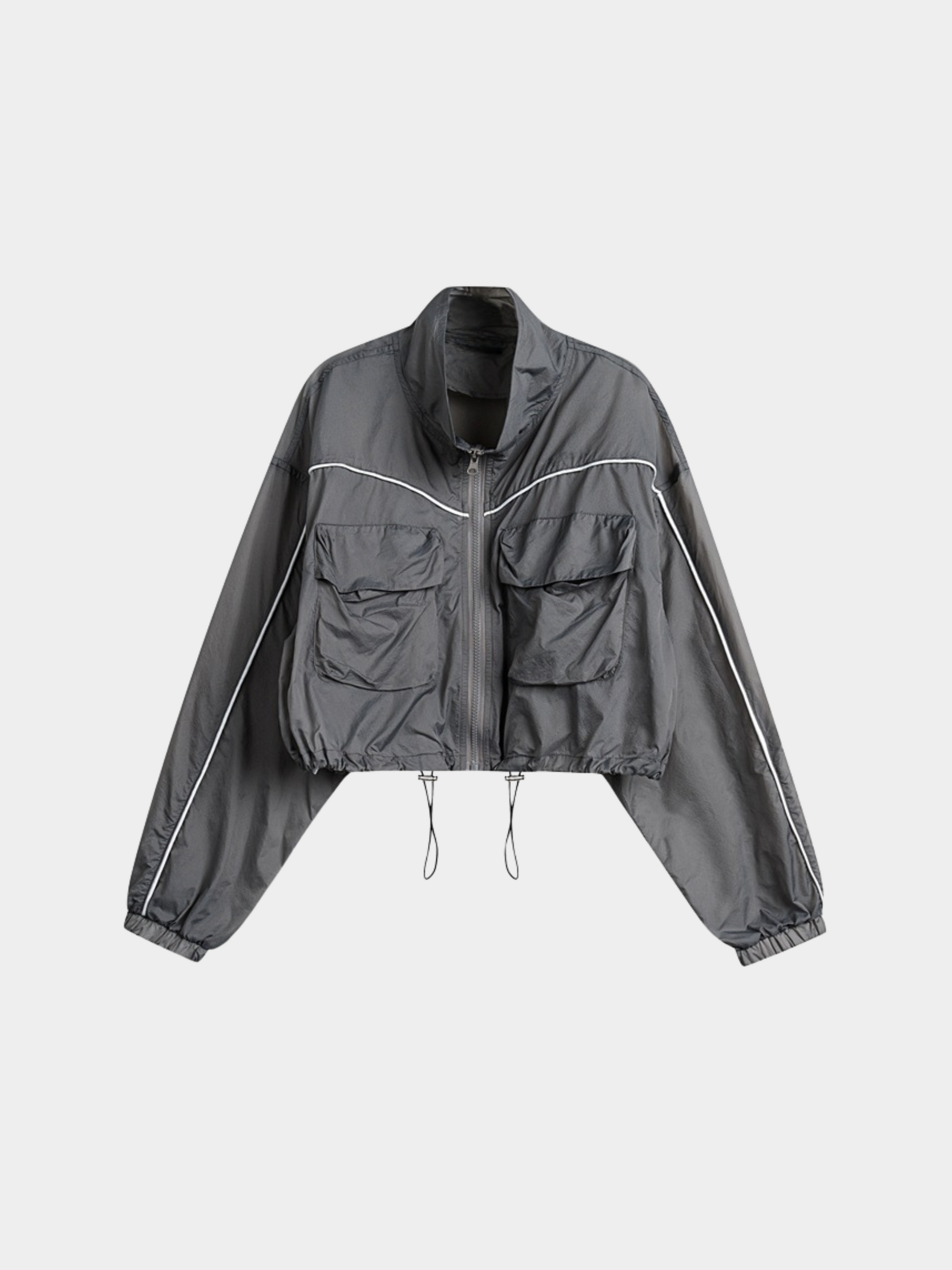 MesaView - Women's UPF50+ Cropped Stand-Collar Sun Jacket – Sweet & Edgy Style GONGGAR SPORTS