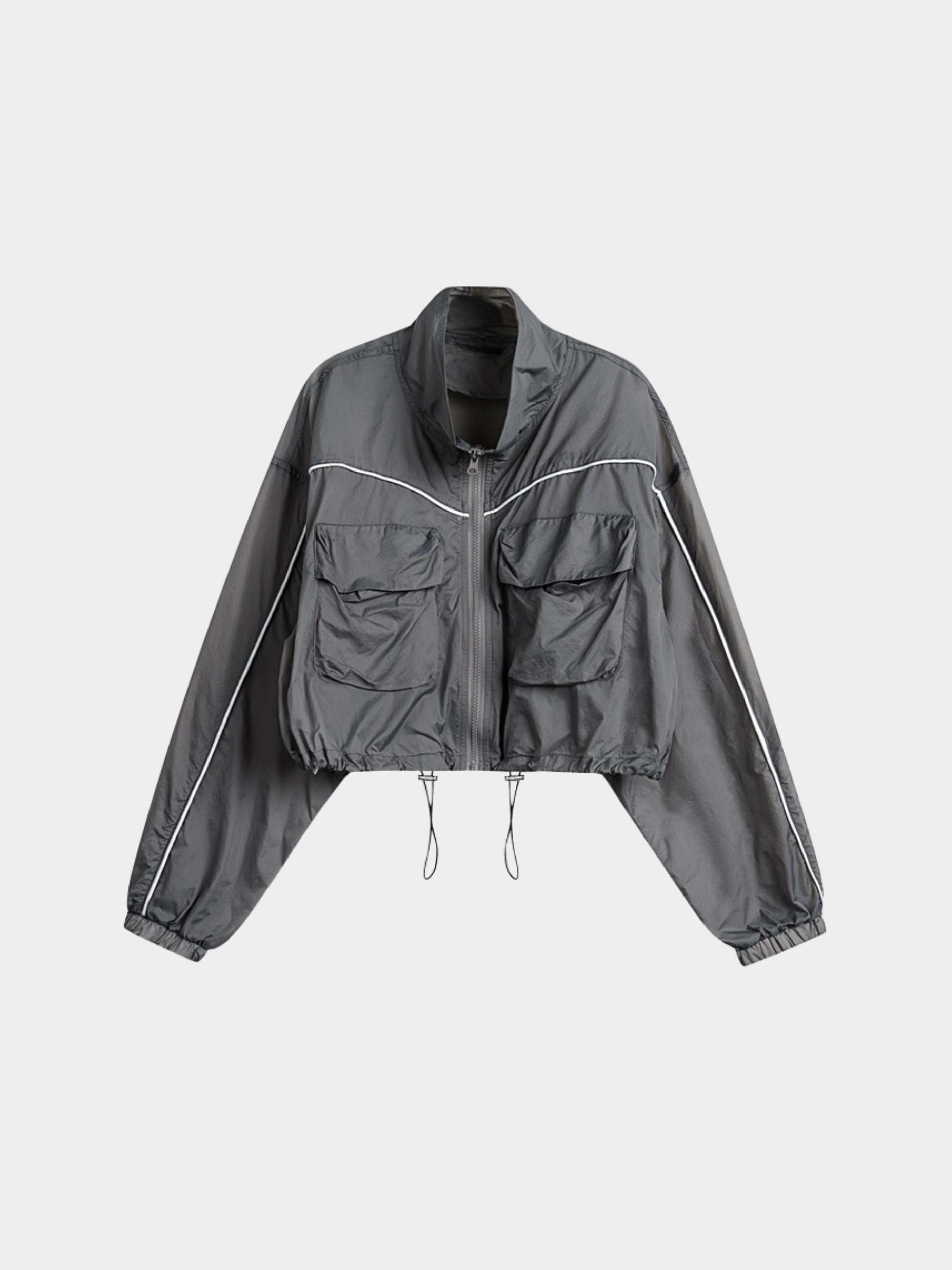 MesaView - Women's UPF50+ Cropped Stand-Collar Sun Jacket – Sweet & Edgy Style GONGGAR SPORTS