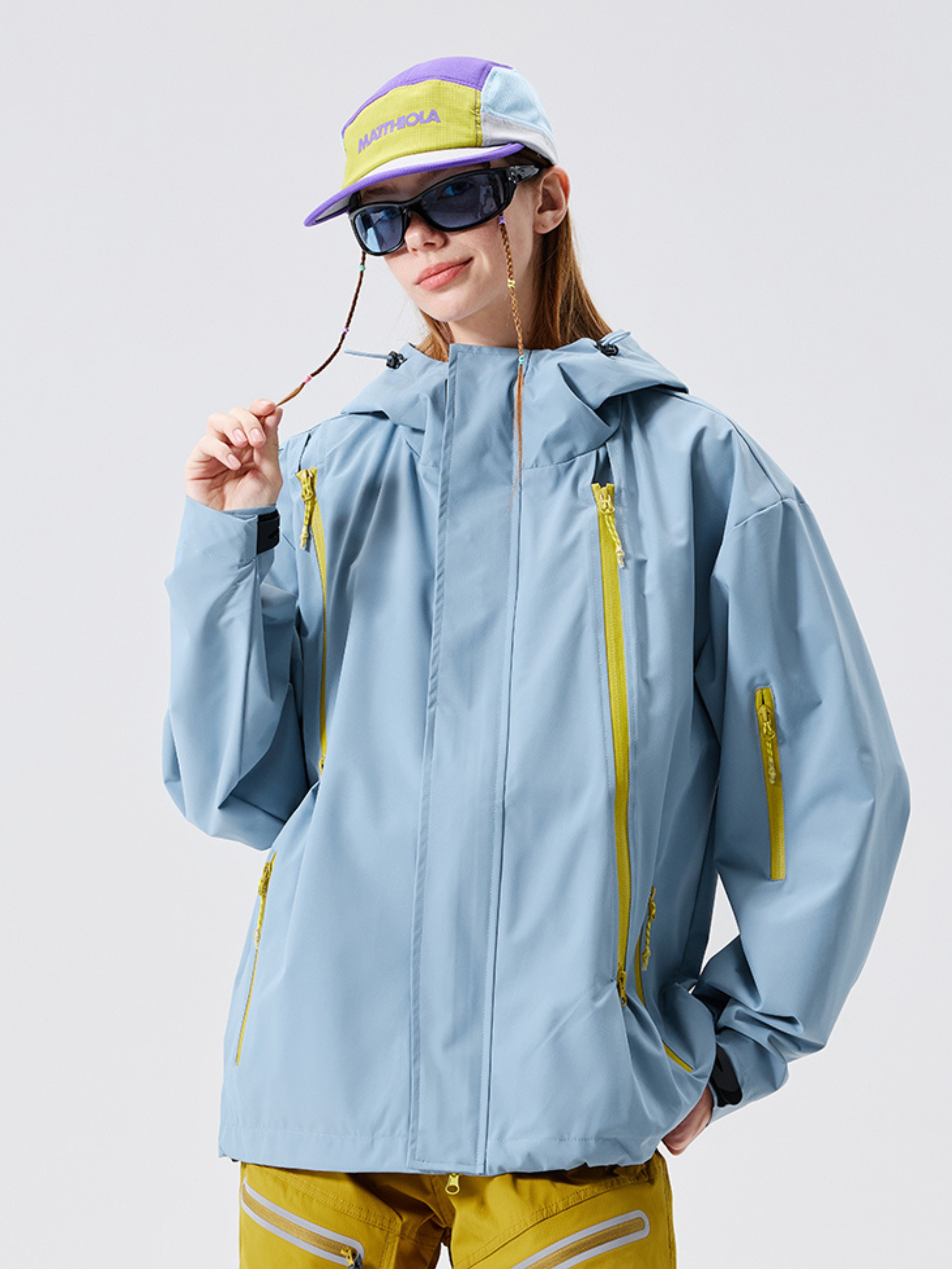 Strider - Unisex Triple-Shield Water-Repellent Tech Jacket