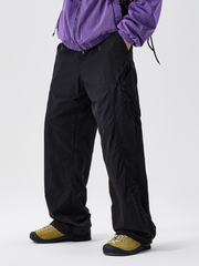 Moonpath - Unisex Metal Nylon 3-Proof Water-Repellent Hiking Pants