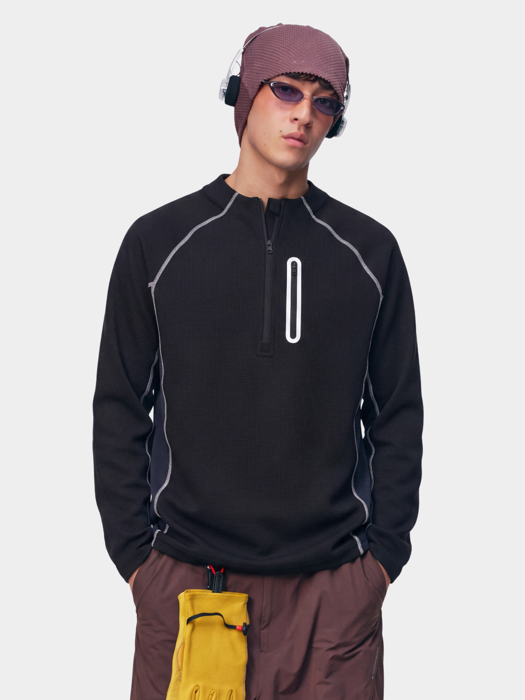 PleatHush - Men's Quick-Dry Breathable Antibacterial Sweatshirt
