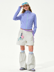 Aquafield - Women’s Scotchgard moisture-wicking detachable long shorts