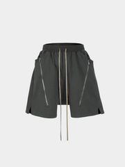 BaseRope - Men's Zipper Slit Shorts GONGGAR SPORTS