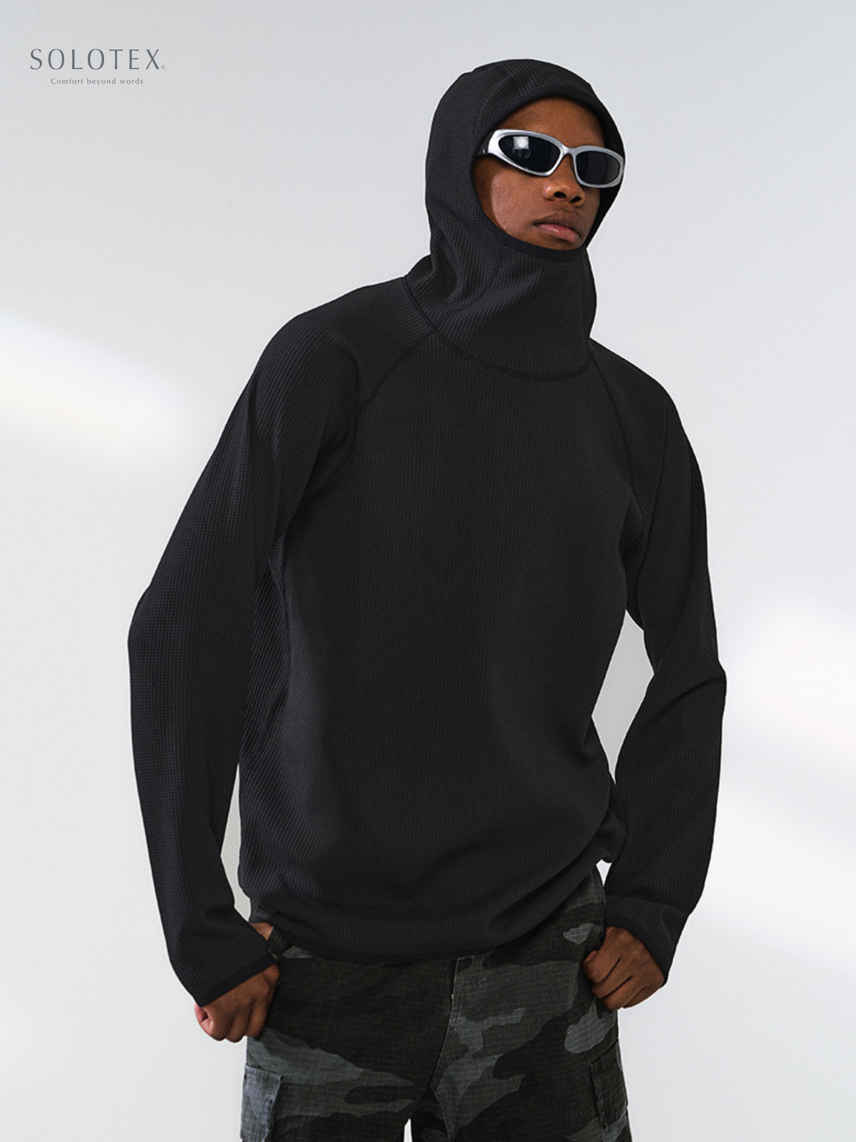 Wolfspine - Men's SOLOTEX® Waffle Quick-Dry Stretch Long Sleeve