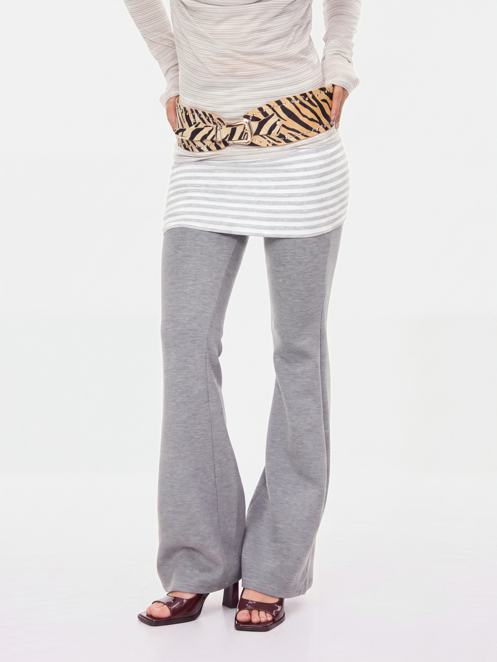 SlimFlare - Women's Slim Fit High-Waist Flared Pants