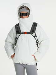 BluffGo - Asymmetric Zipper Hooded Insulated Jacket