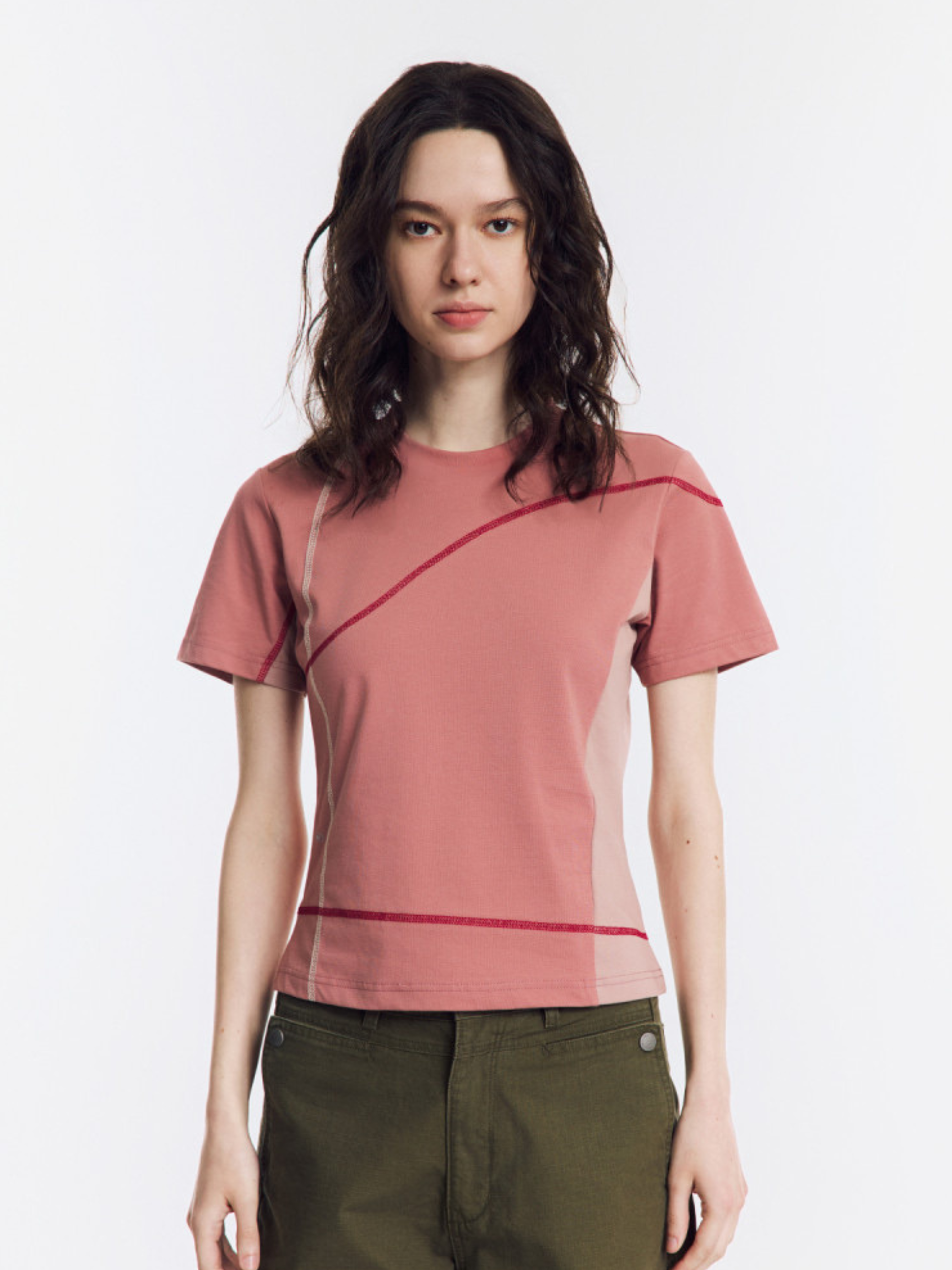 Mellow - Women's UPF50+ Cooling Antibacterial Contrast T-Shirt