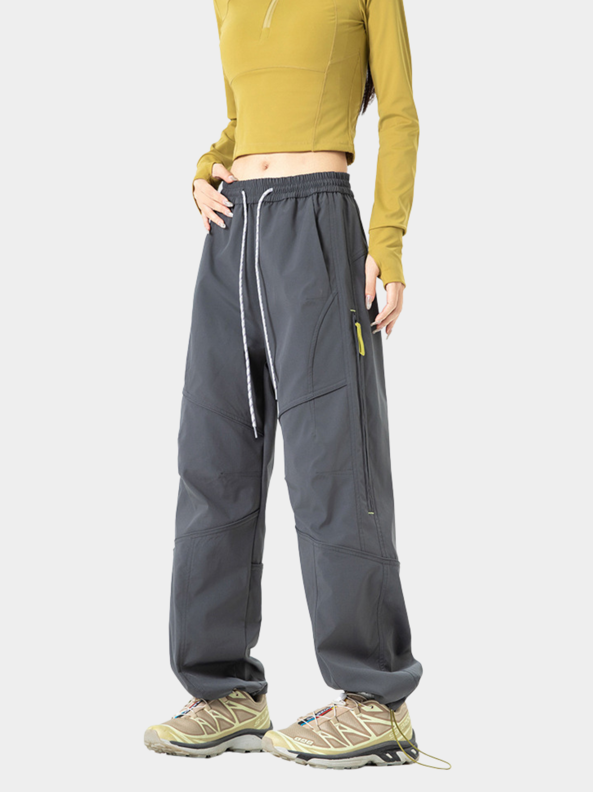 Aquazone - Women's Water-Repellent Paratrooper Pants – GONGGAR SPORTS Aquazone - Women's Water-Repellent Paratrooper Pants – GONGGAR SPORTS