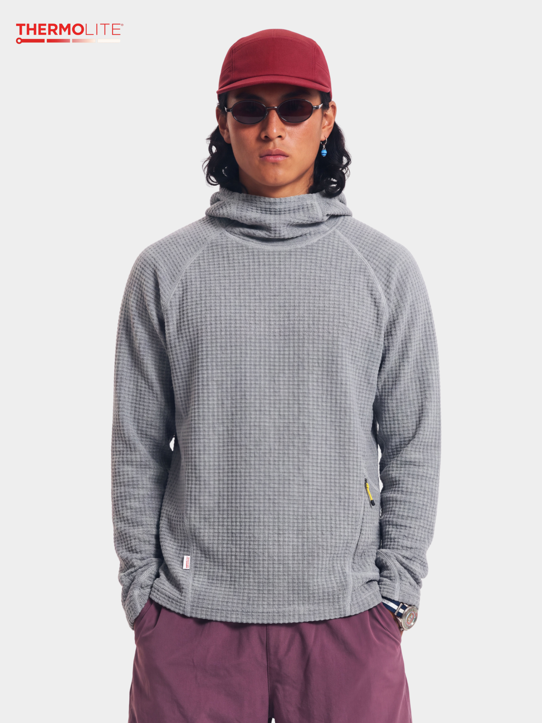 FloatPile - Unisex THERMOLITE® Lightweight Thermal Fleece Air-Layer Sweatshirt