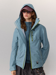 Emberpath - Unisex's Waterproof 3-in-1 Fleece Hard Shell Jacket