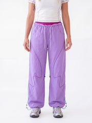 Bulwark - Women's Double-Waist Wide-Leg Parachute Pants