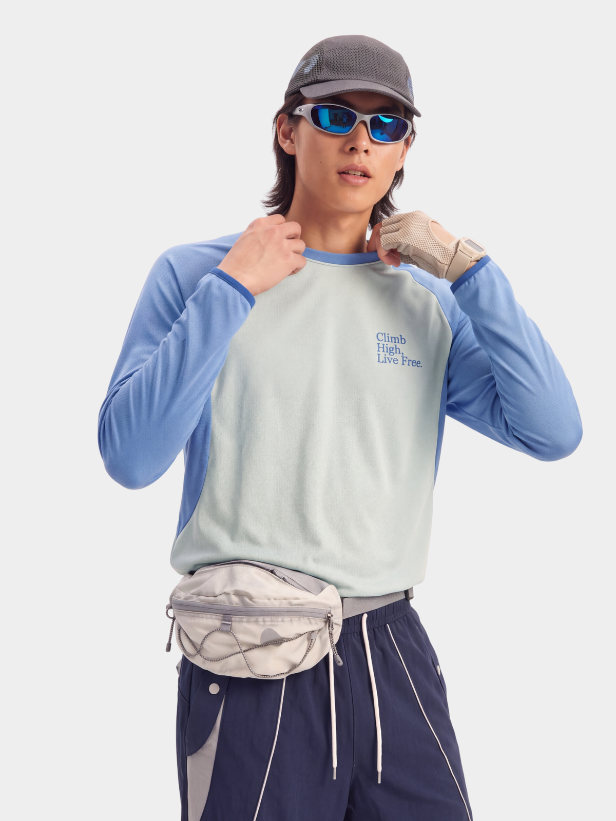 DualMist - Breathable Stretch Long-Sleeve T-Shirt