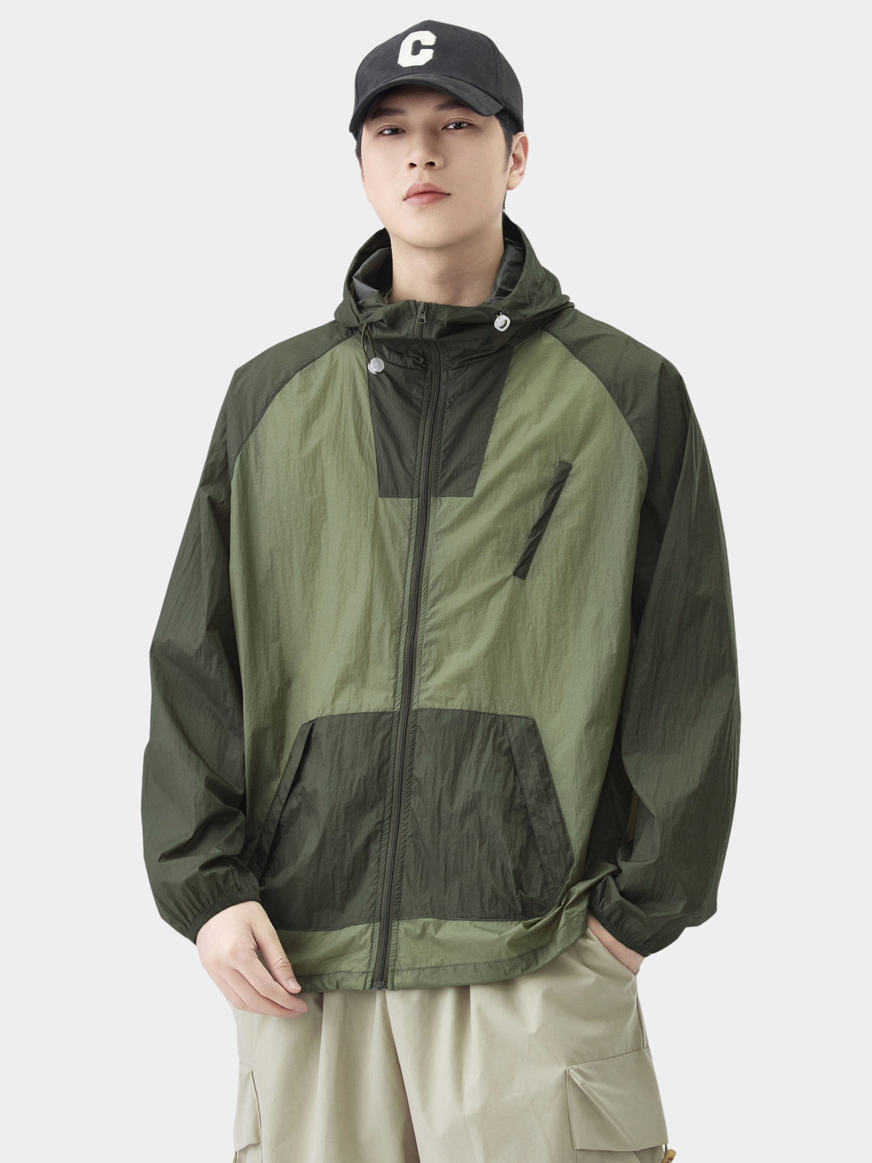 CampPouch - Men's UPF50+ Lightweight Sun Protection Jacket