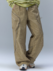 FireClip - Men's Water-Repellent Mud-Dye Utility Cargo Pants