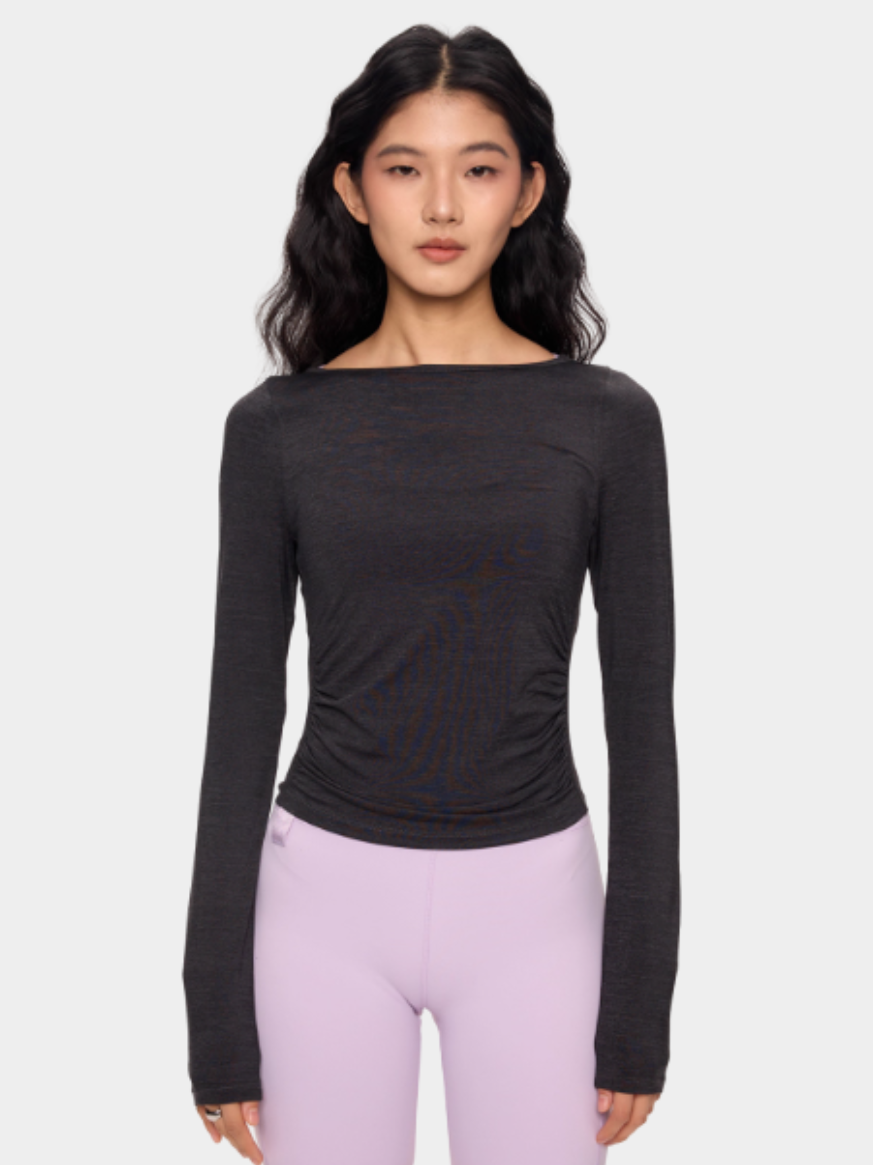 Canyoncrack - Women's Off-Shoulder Slim Fit Sports T-Shirt