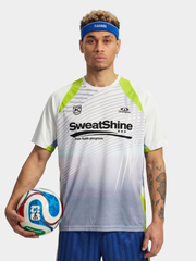 GlowDrift - Men's Contrast Mesh Quick-Dry Performance T-Shirt