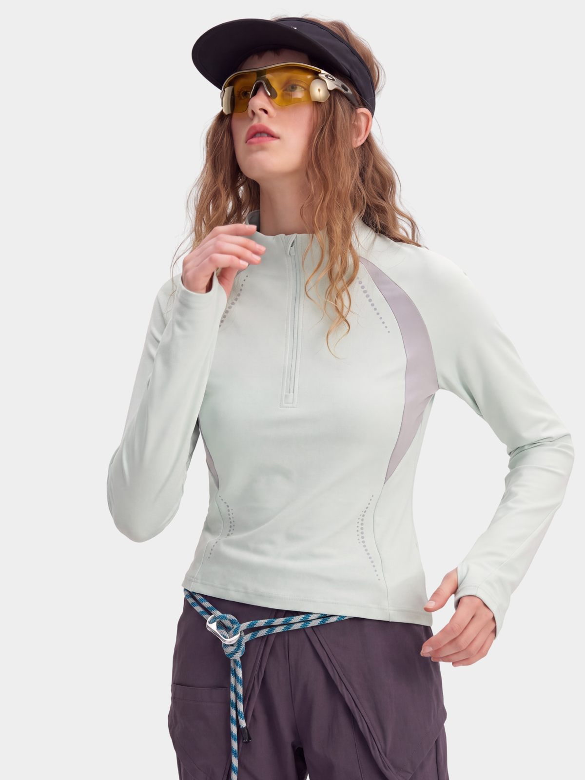 FlexTrail - Women's Moisture-Wicking Breathable Quick-Dry Long-Sleeve T-Shirt