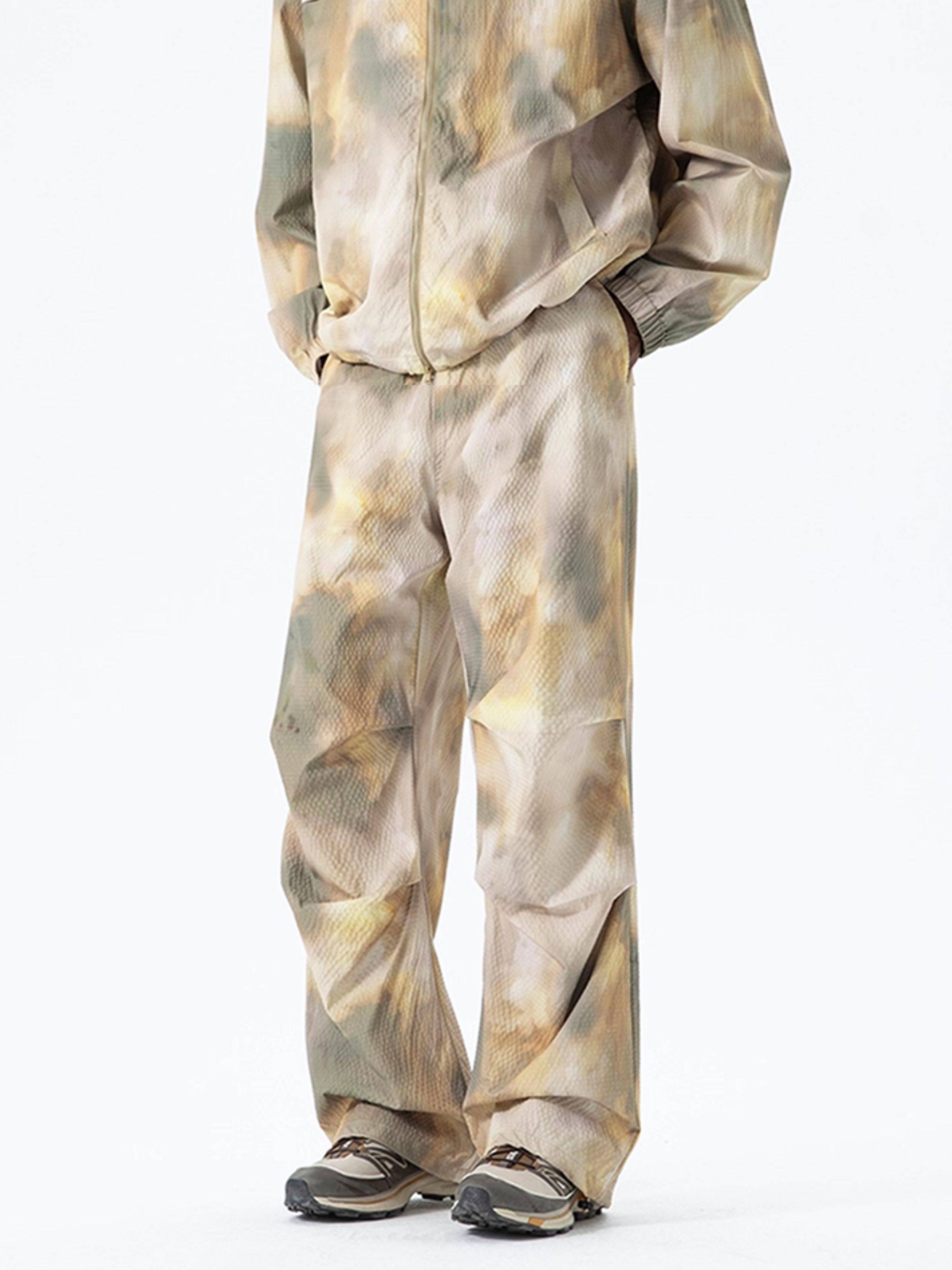 Crimp - Water-Repellent Tie-Dye Cargo Pants
