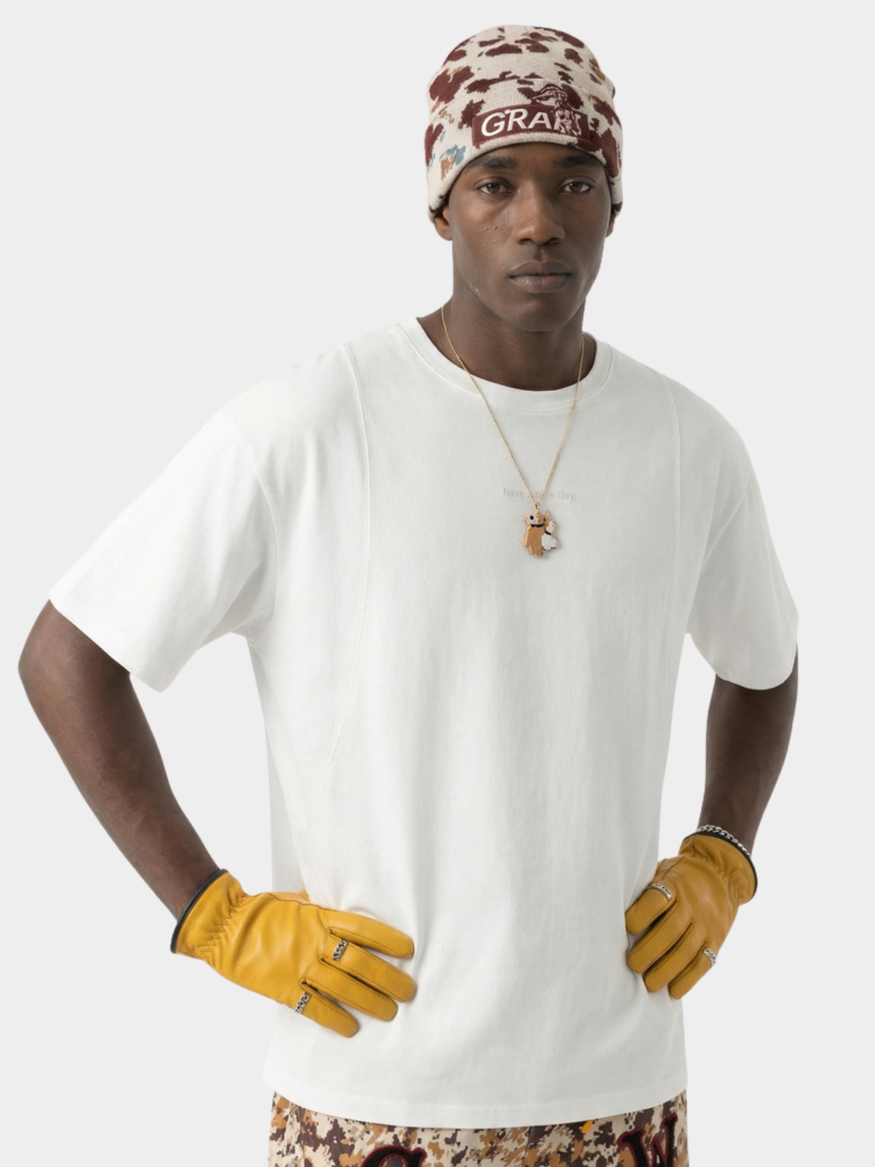 PineWind - Unisex Breathable Cotton Letter Print T-Shirts