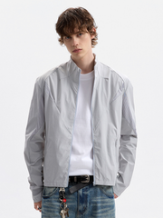 Claytrail - Men's UPF50+ Mesh Breathable Stand Collar Sun Protection Jacket