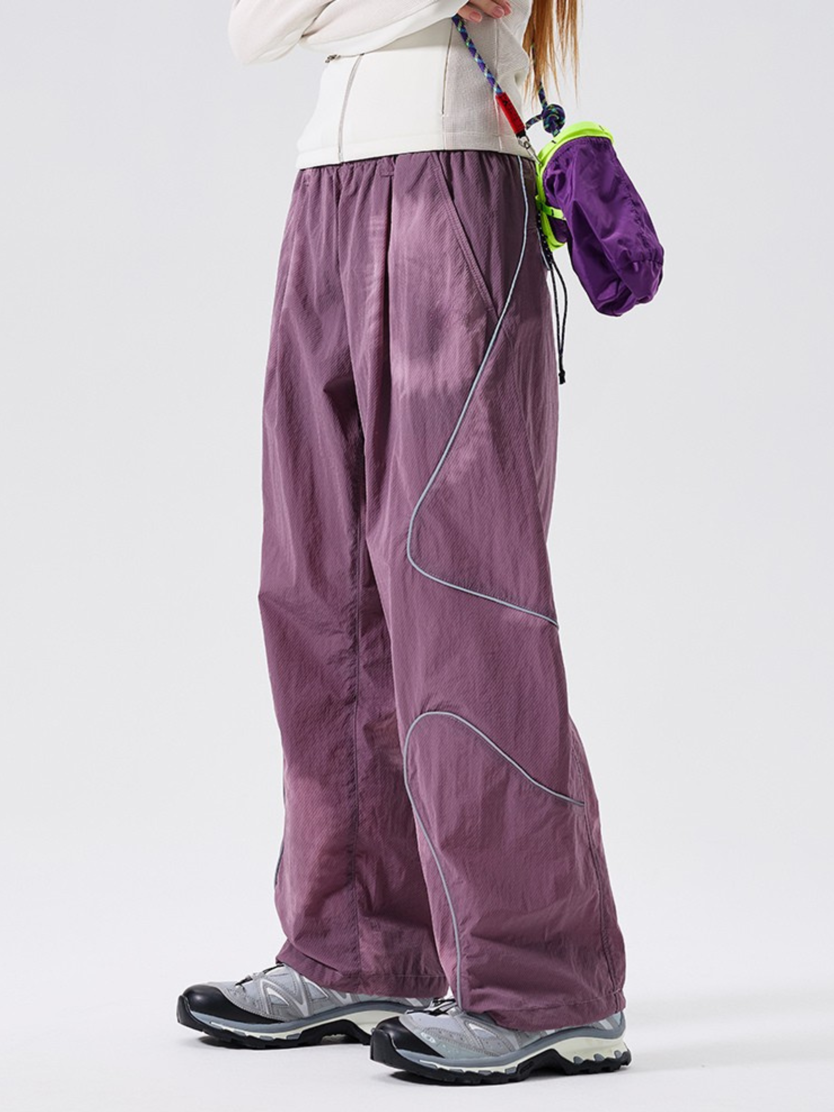 Windwalker - Unisex Reflective Striped Quick-Dry Paratrooper Pants