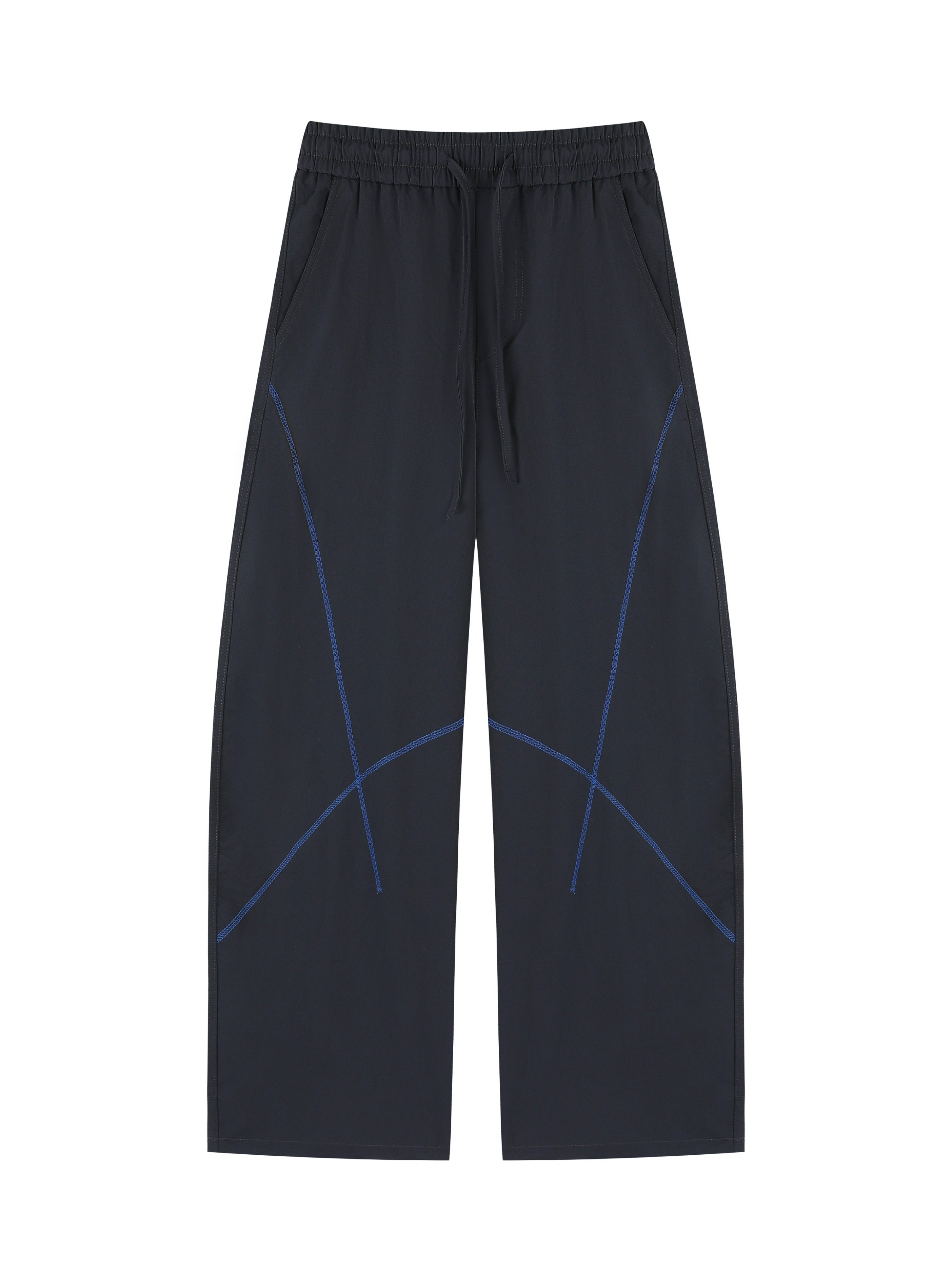 FrostDash - Unisex Loose Colorblock Hasso Stitch Pants