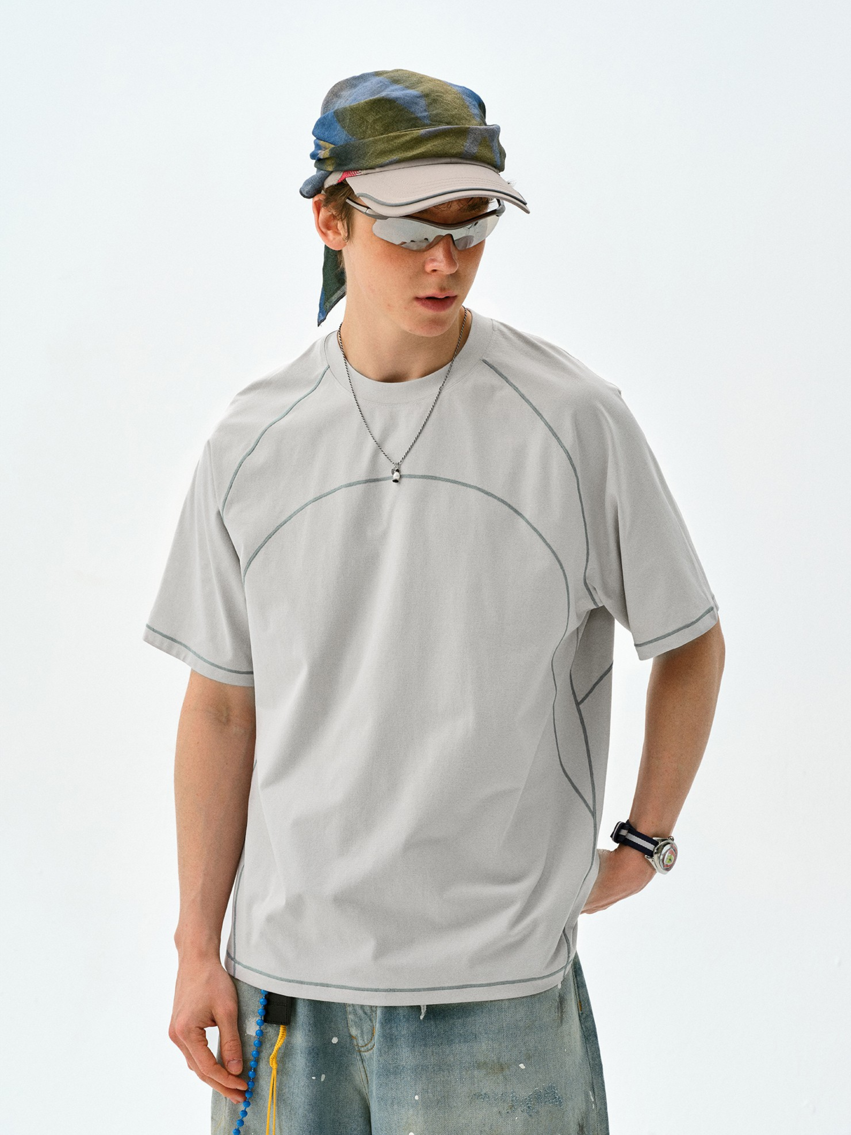 Emberreach - Unisex UPF50+ Moisture-Wicking Antibacterial Crewneck T-Shirt