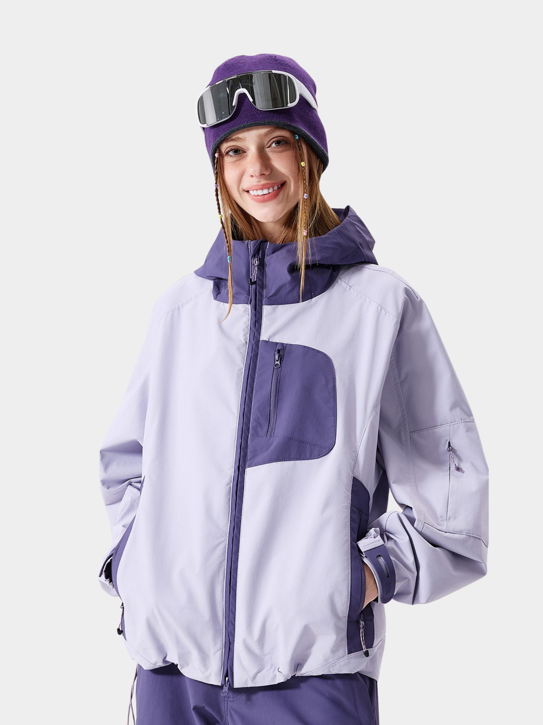 CougarSet - Unisex Lightweight 10K Waterproof Technical Hard Shell Jacket