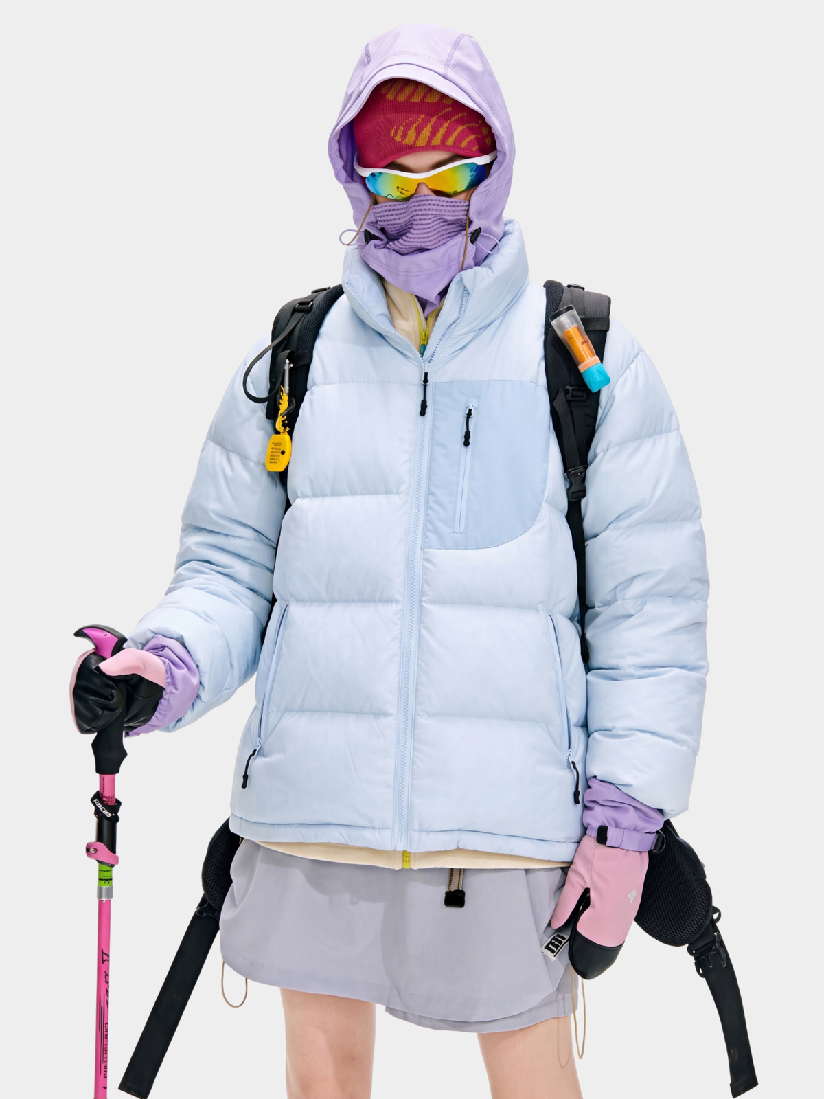 Mesaflat - Water-Repellent Insulated Stand Collar Insulated Jackets