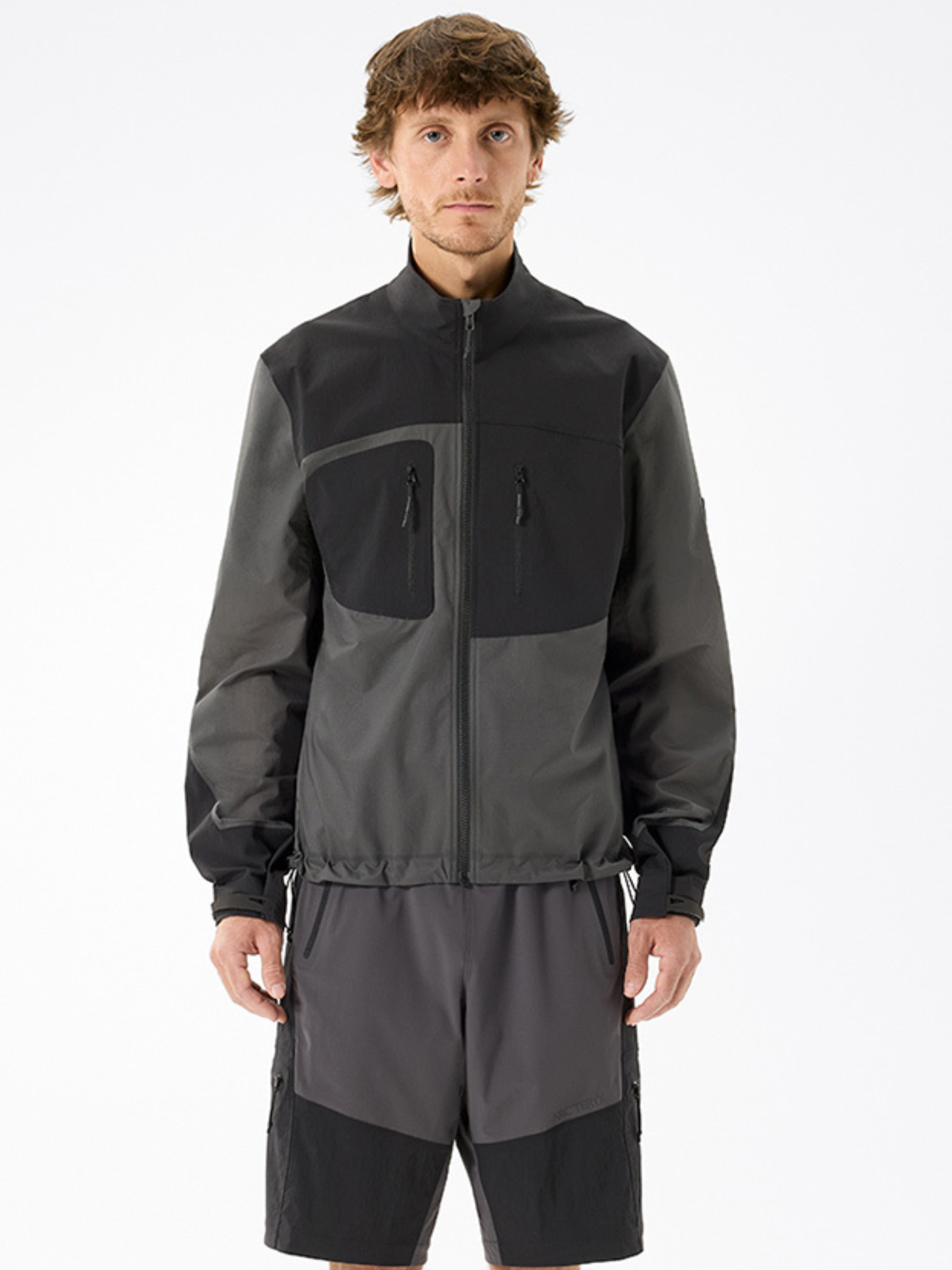 CampRope - Men's UPF50+ Protection Color-Block Softshell Jacket