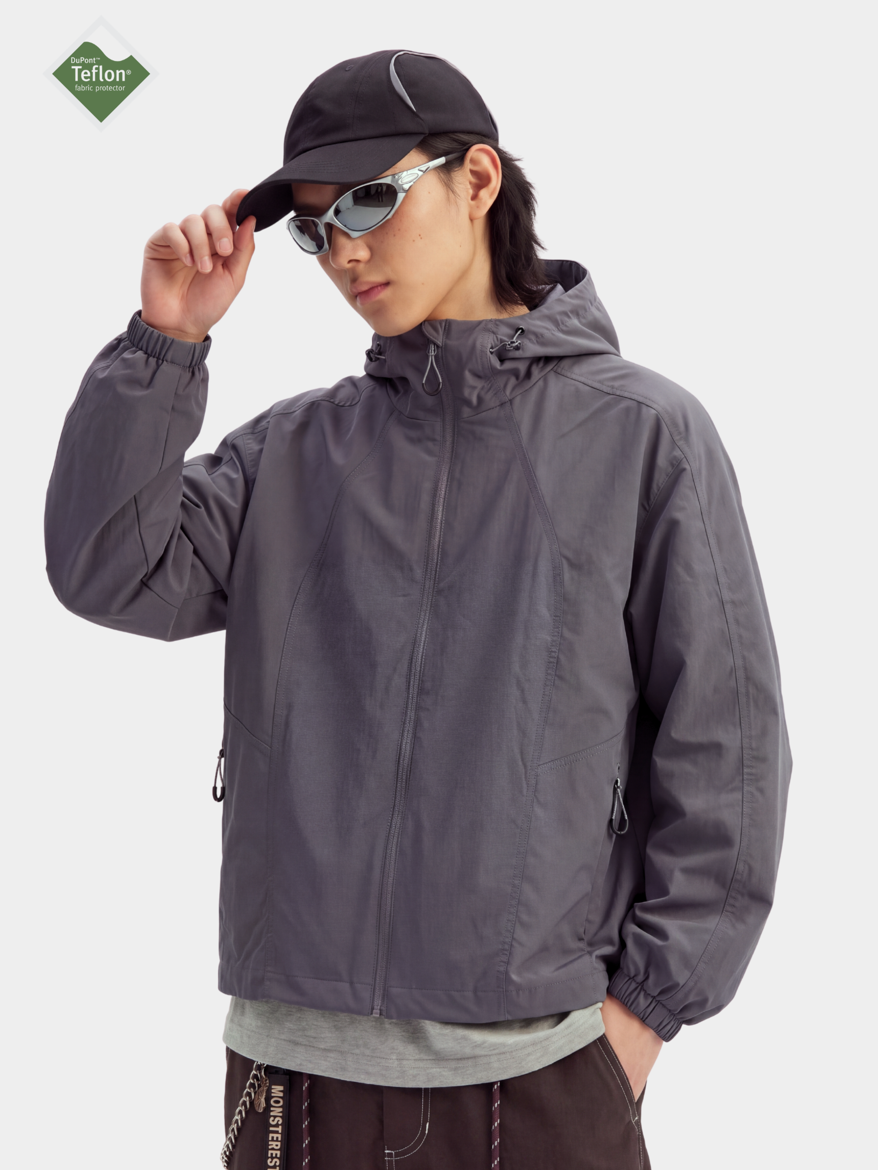 FrostStash - Unisex Teflon® Water-Repellent & Wind-Resistant Shell Jacket